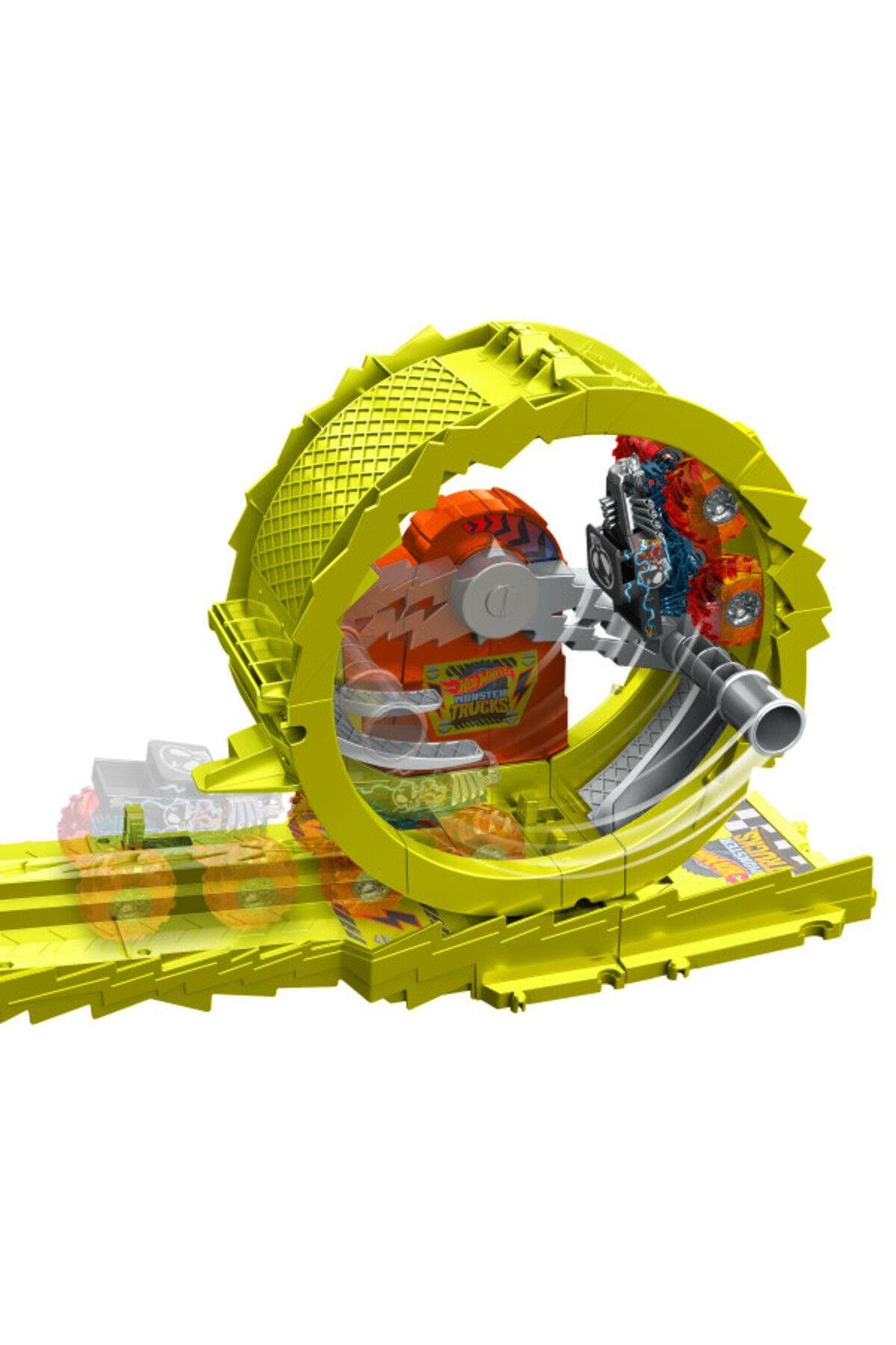 Monster Trucks Power Smashers Oyun Seti HXT05-Araba Garaj ve Setleri