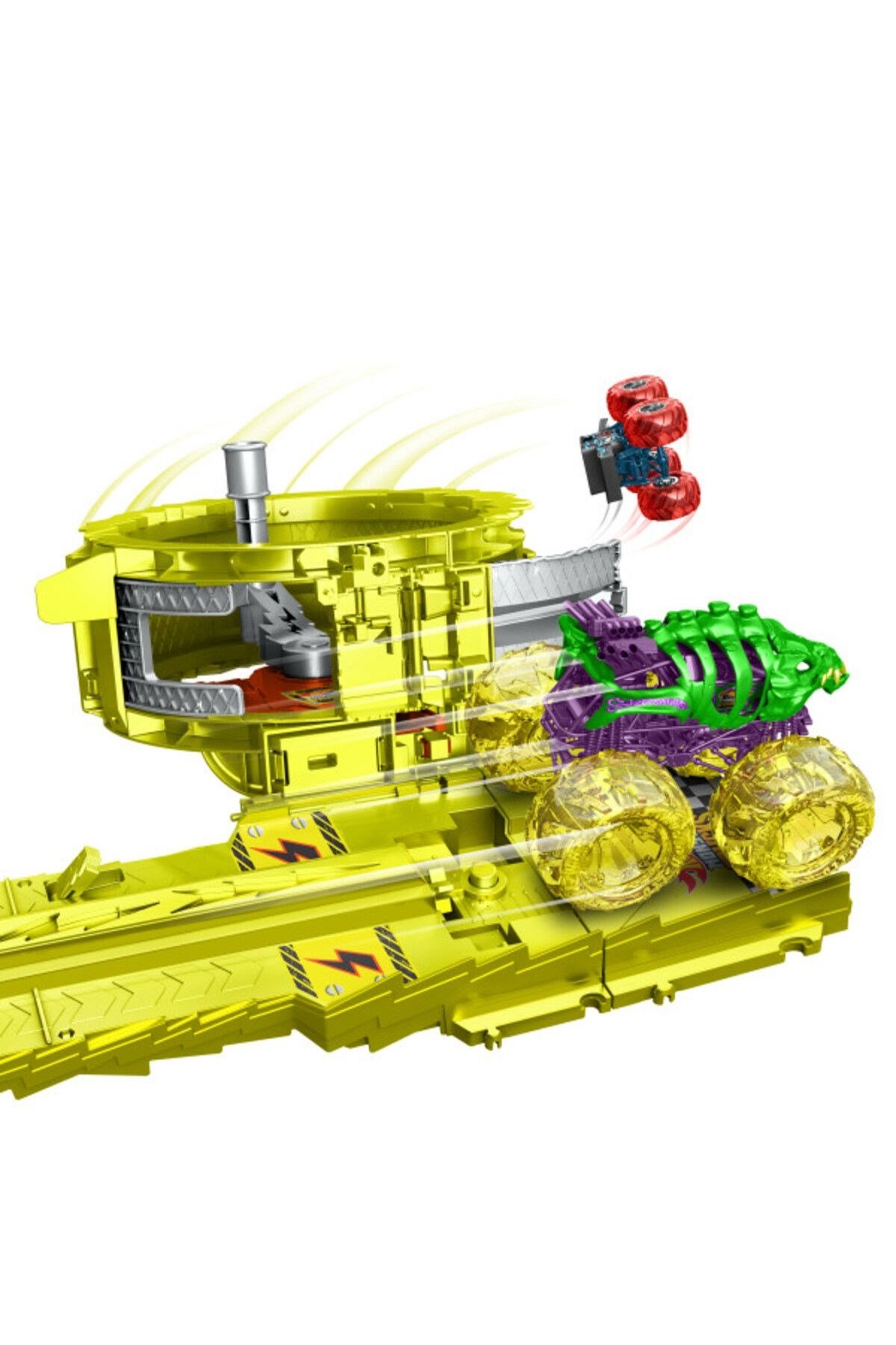 Monster Trucks Power Smashers Oyun Seti HXT05-Araba Garaj ve Setleri