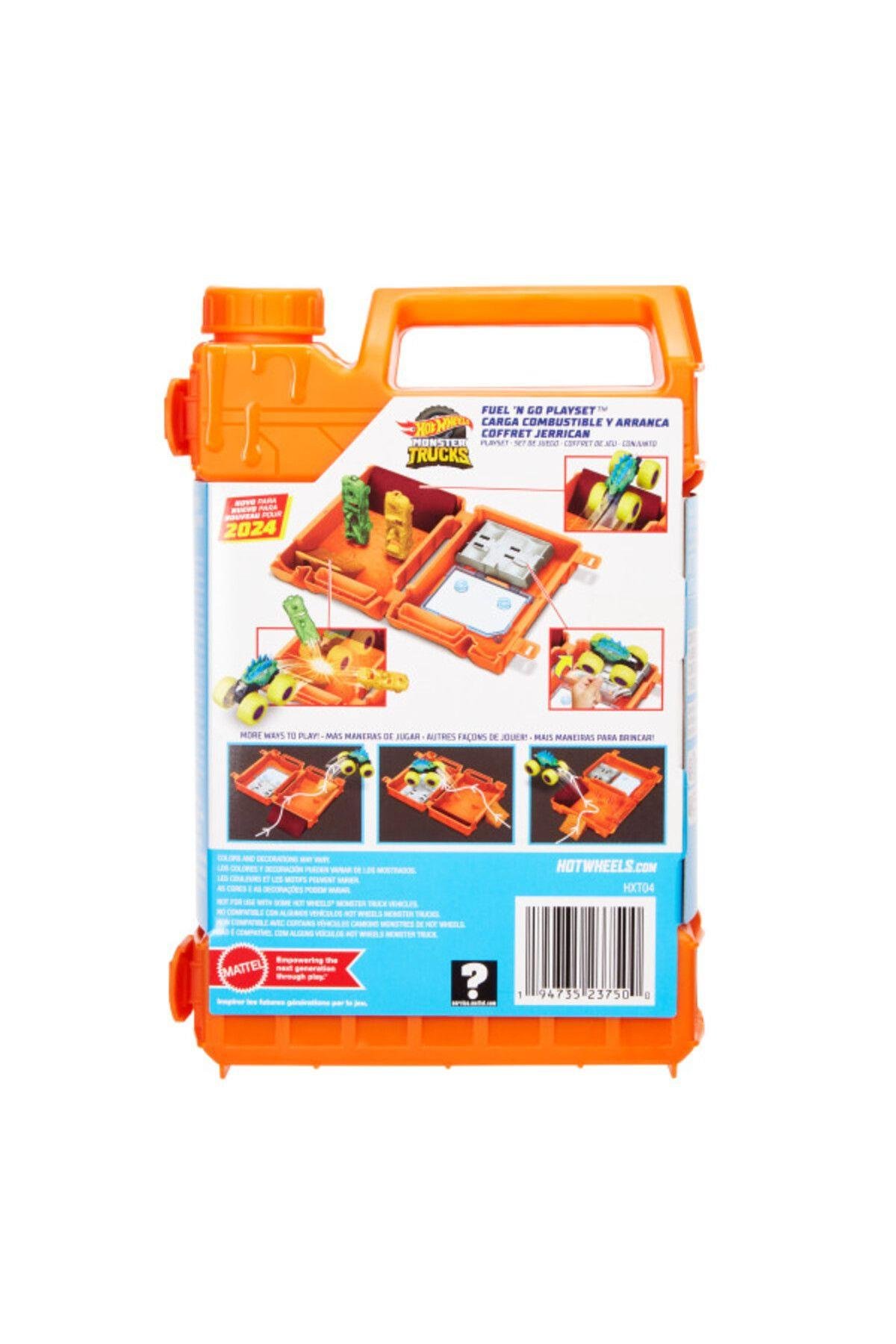 Monster Trucks Taşınabilir Oyun Seti HXT04-Araba Garaj ve Setleri