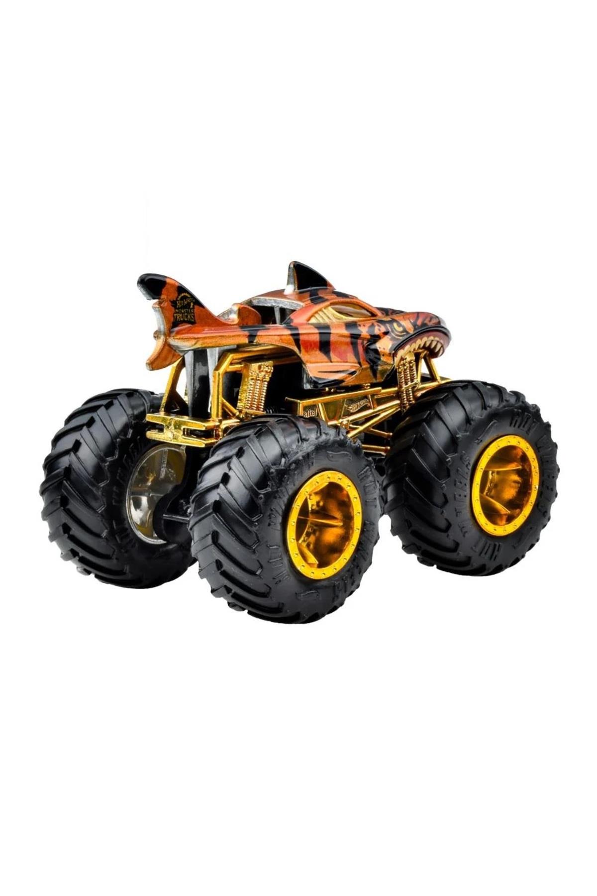 Monster Trucks Tiger Shark Trophy Şampiyonları Jdv96 - Jdw02-Oyuncak Arabalar ve Kamyonlar