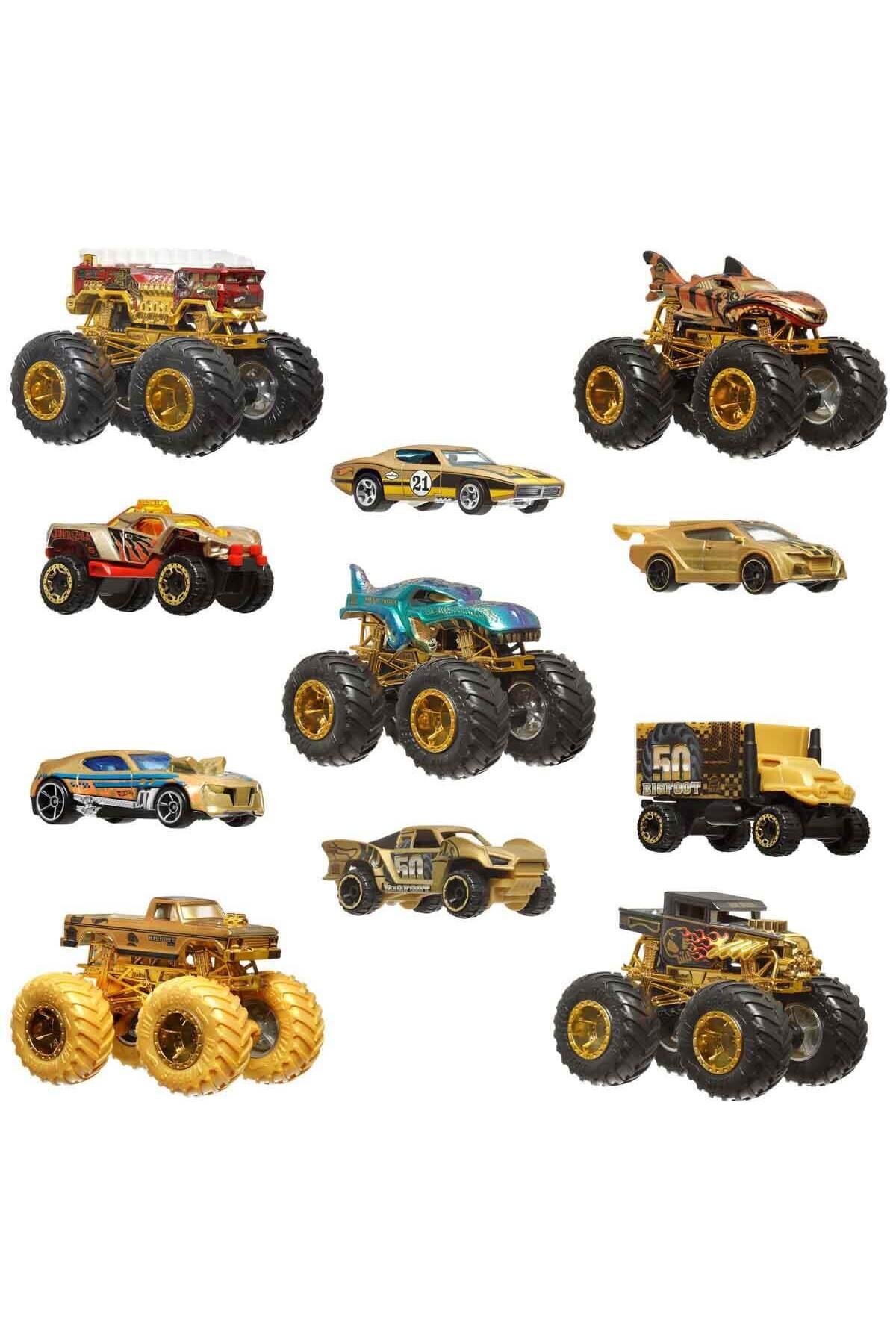Monster Trucks Trophy Şampiyonları Arabalar ve Kamyonl-Oyuncak Arabalar ve Kamyonlar