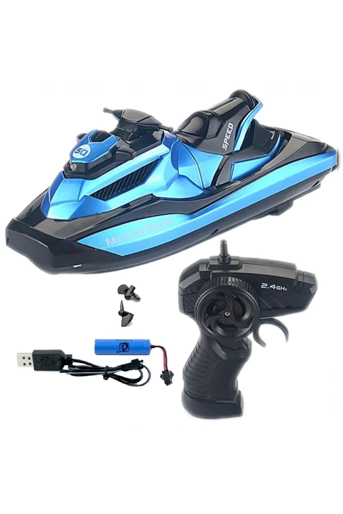 Motorboat 2.4 Ghz Kumandalı Full Fonksiyon Jet Ski-Uzaktan Kumandalı Araçlar