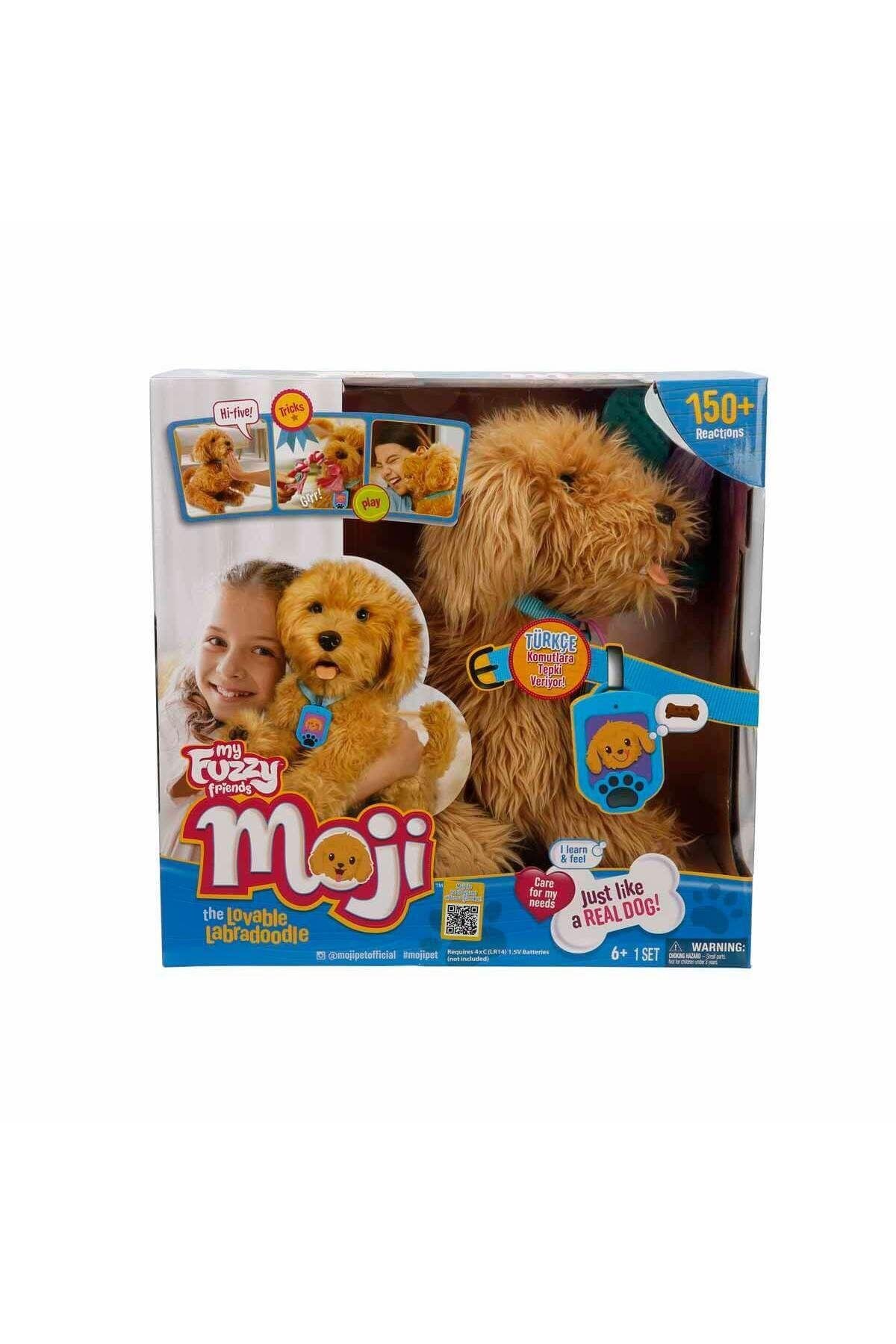 My Fuzzy Friends Sevimli Labrador Moji(Türkçe)18207 Lisanslı Ürün-Peluş Oyuncaklar