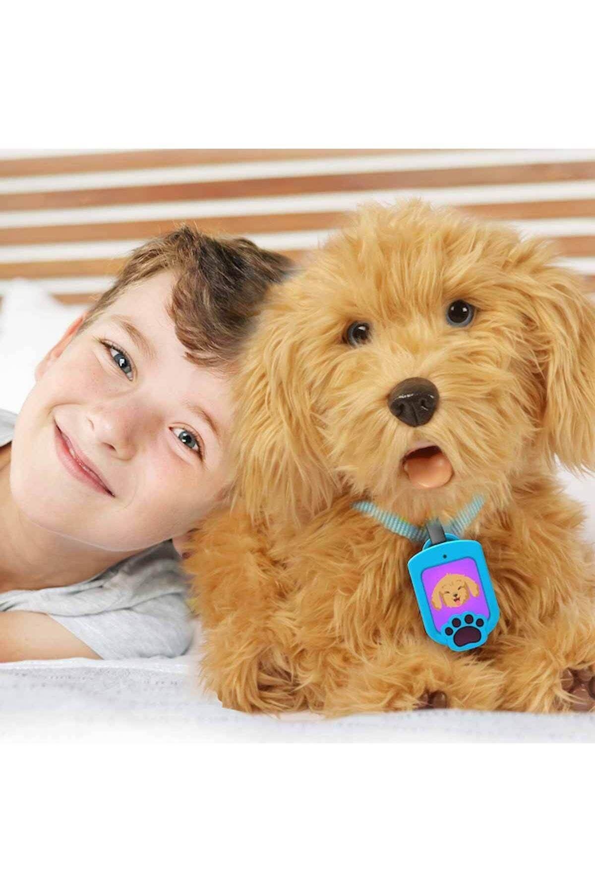 My Fuzzy Friends Sevimli Labrador Moji(Türkçe)18207 Lisanslı Ürün-Peluş Oyuncaklar