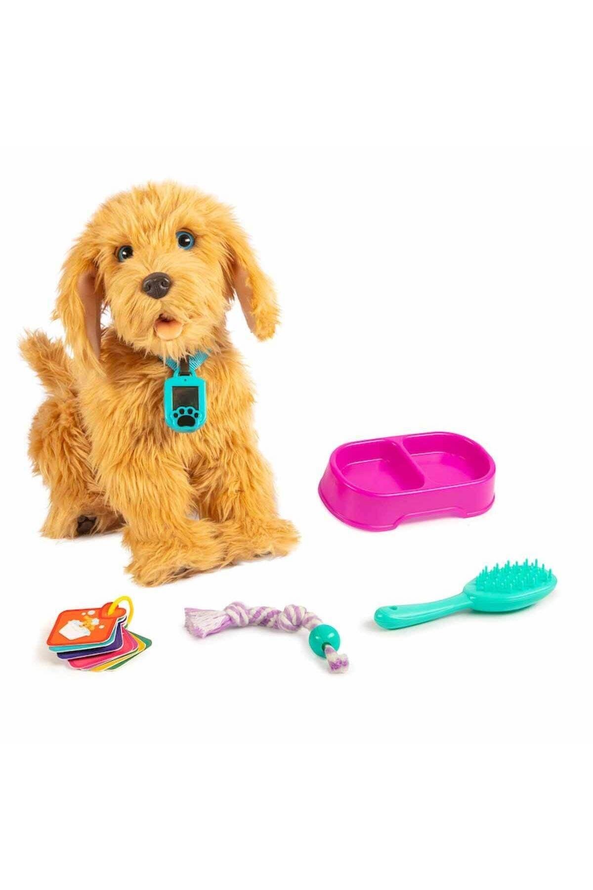 My Fuzzy Friends Sevimli Labrador Moji(Türkçe)18207 Lisanslı Ürün-Peluş Oyuncaklar