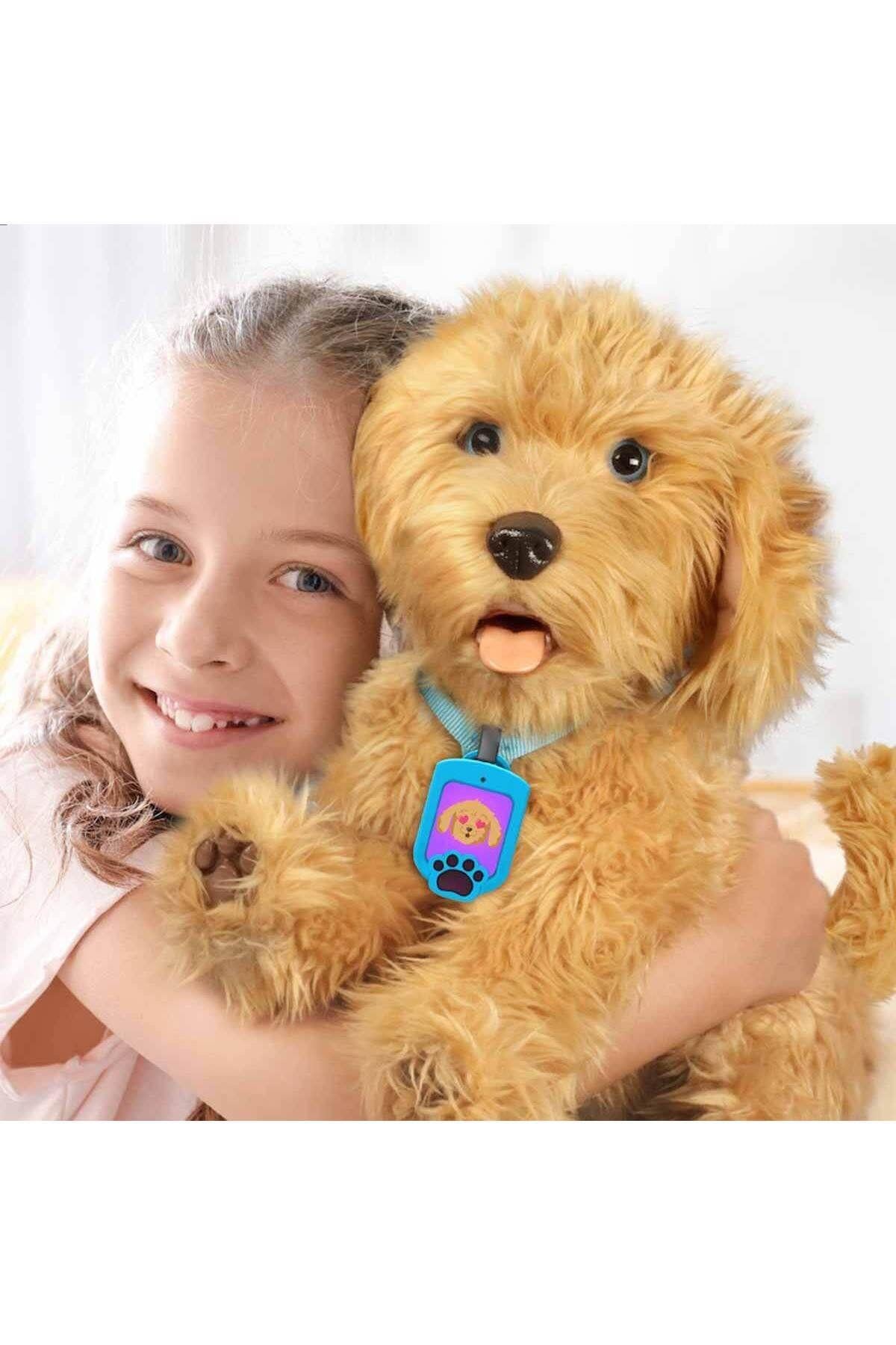 My Fuzzy Friends Sevimli Labrador Moji(Türkçe)18207 Lisanslı Ürün-Peluş Oyuncaklar