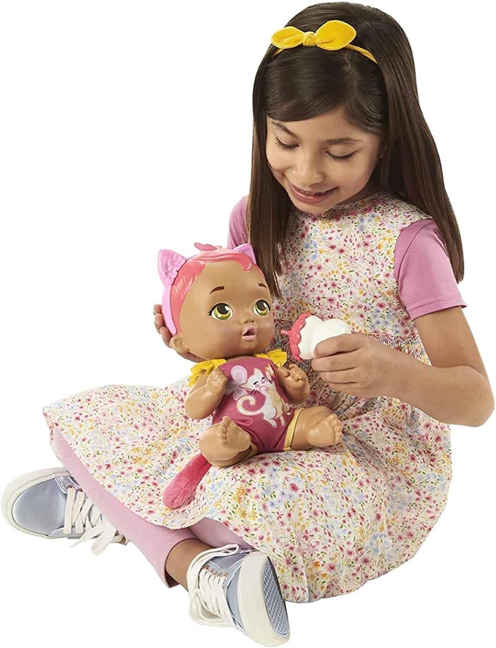 My Garden Baby Sesli ve Aksesuarlı Yavru Kedi Bebeğim HHP27-HHP29-Oyuncak Bebekler