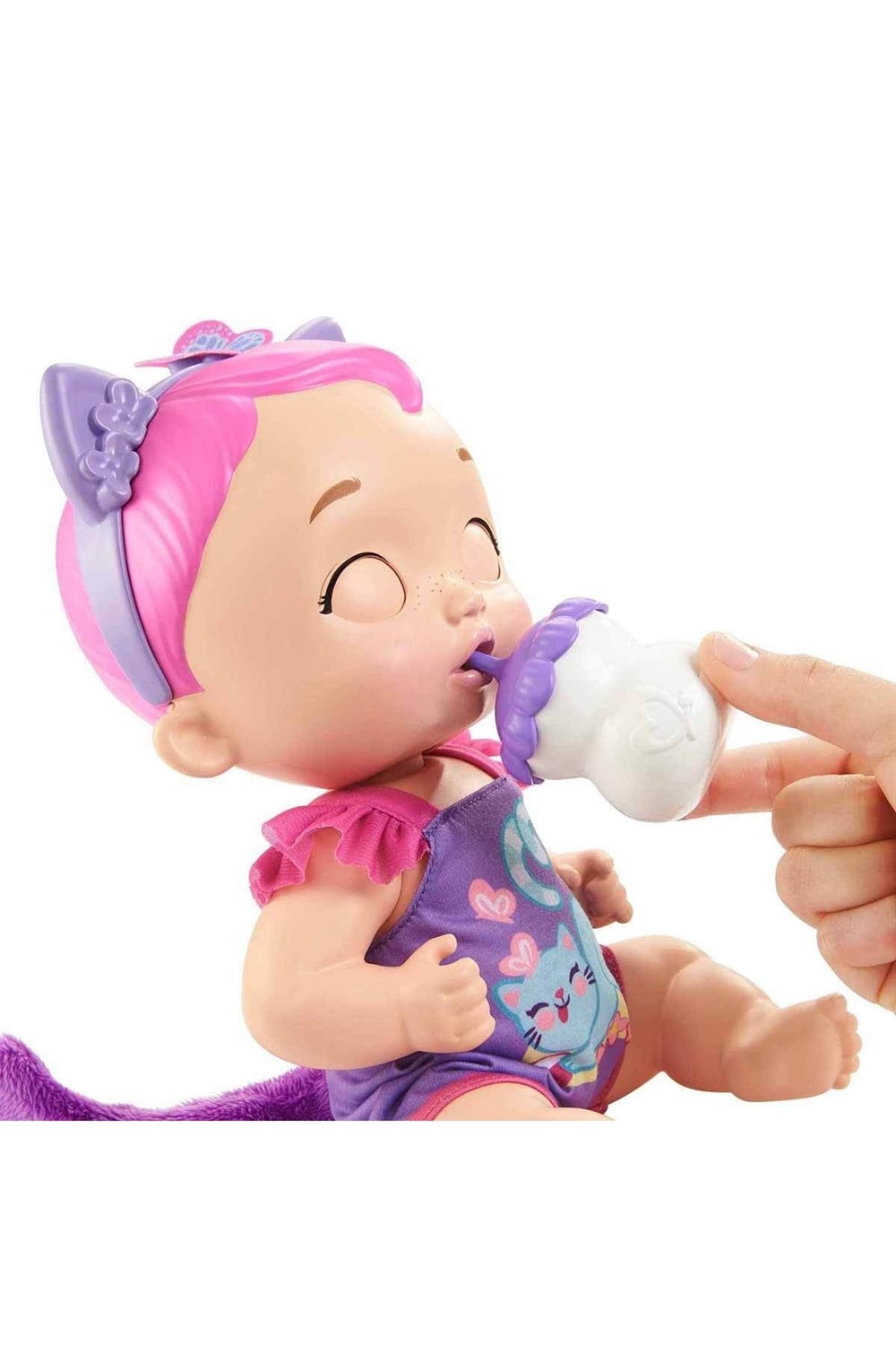 My Garden Baby Sesli ve Aksesuarlı Yavru Kedi Bebeğim HHP27-Eğitici Oyuncaklar