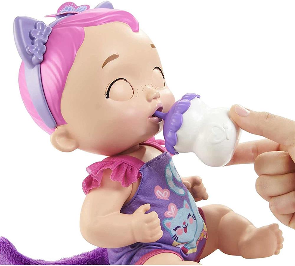 My Garden Baby Sesli ve Aksesuarlı Yavru Kedi Bebeğim HHP27-HHP28-Oyuncak Bebekler