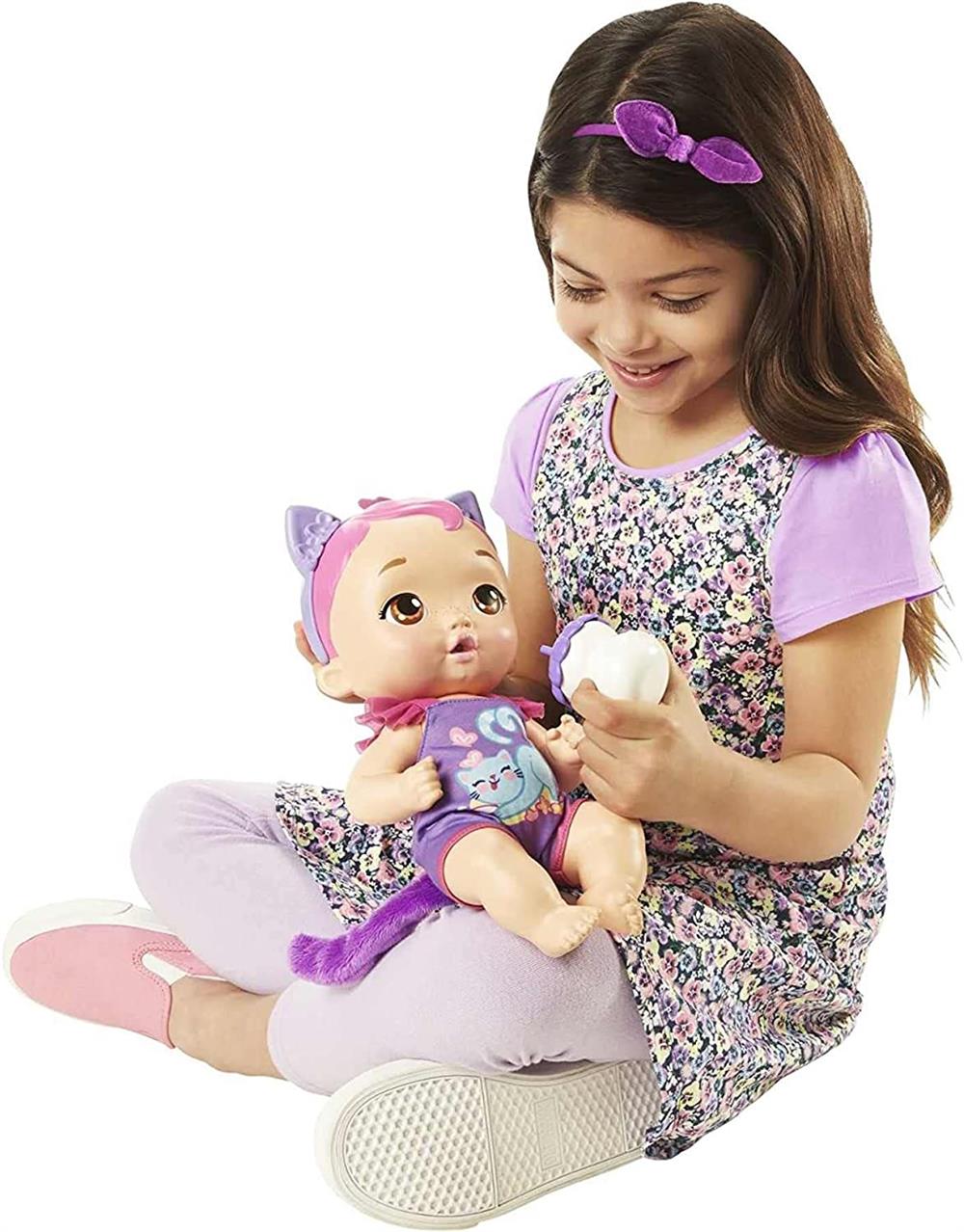My Garden Baby Sesli ve Aksesuarlı Yavru Kedi Bebeğim HHP27-HHP28-Oyuncak Bebekler