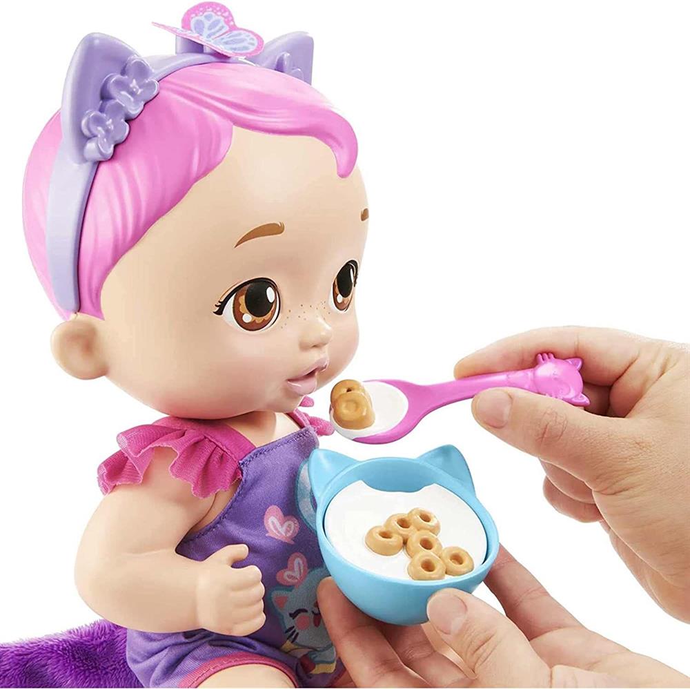 My Garden Baby Sesli ve Aksesuarlı Yavru Kedi Bebeğim HHP27-HHP28-Oyuncak Bebekler