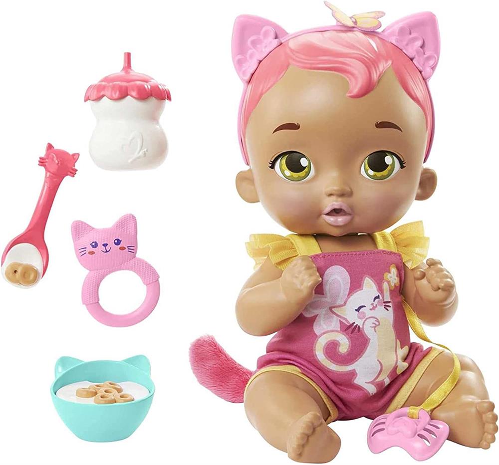 My Garden Baby Sesli ve Aksesuarlı Yavru Kedi Bebeğim HHP27-HHP29-Oyuncak Bebekler
