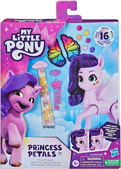 My Little Pony Bridlewoodstock Günün Stili Figür Princess Petals-Karakter Figürleri