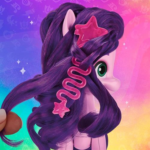 My Little Pony Bridlewoodstock Günün Stili Figür Princess Petals-Karakter Figürleri