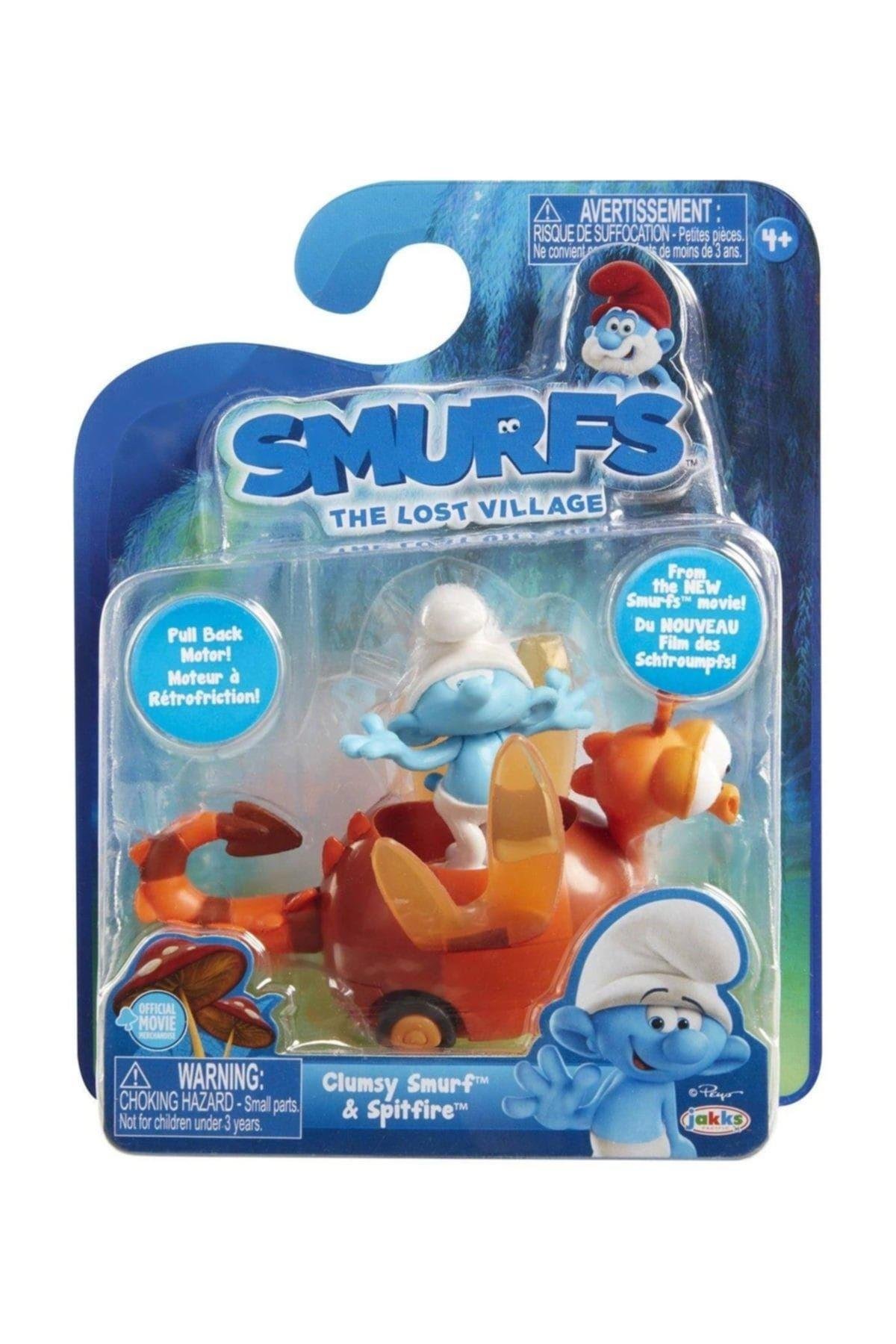 NECO TOYS Neco 30872 Şirinler Figürlü Araç Seti Asorti-Karakter Figürleri