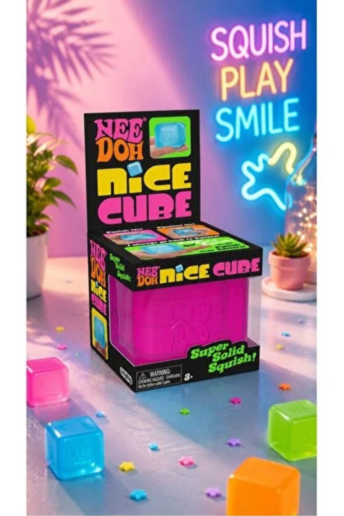 Needoh Squishy Buz Küpü-Eğitici Oyuncak