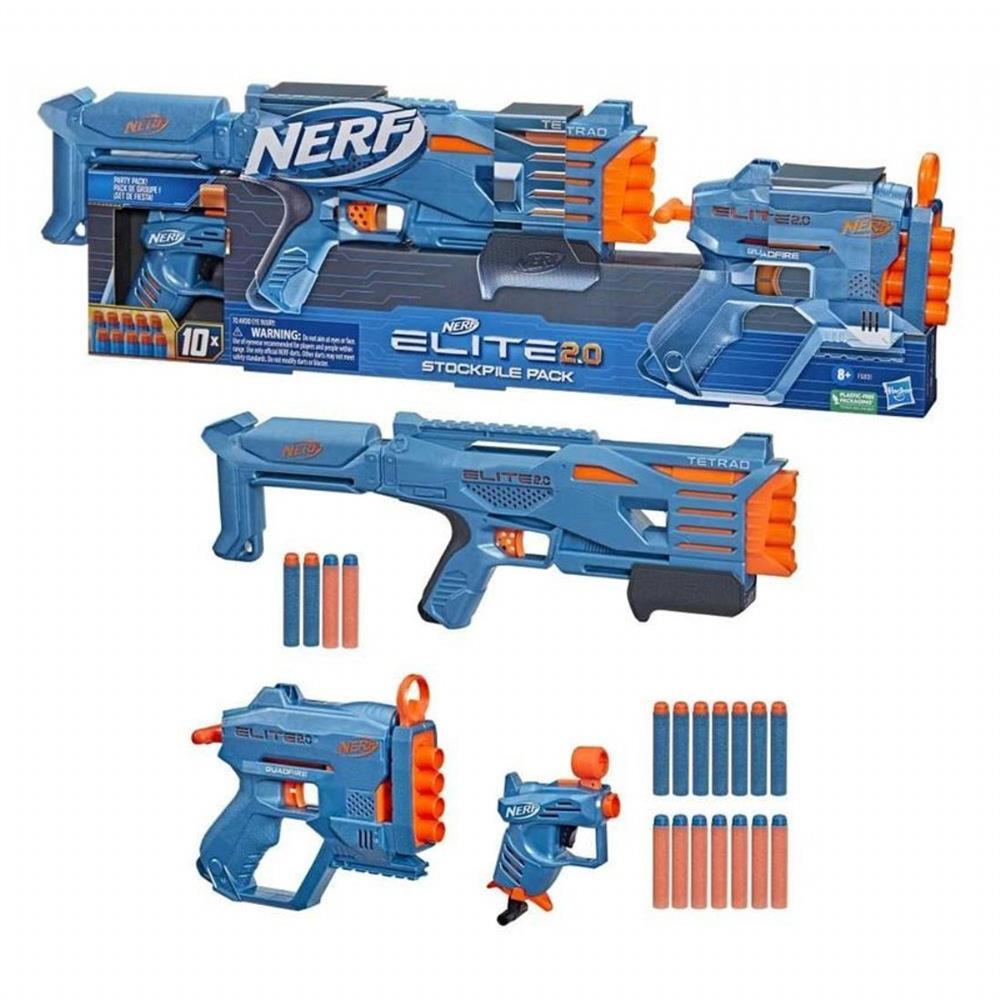 Nerf 2.0 Stockpıle Seti-Oyuncak Silahlar