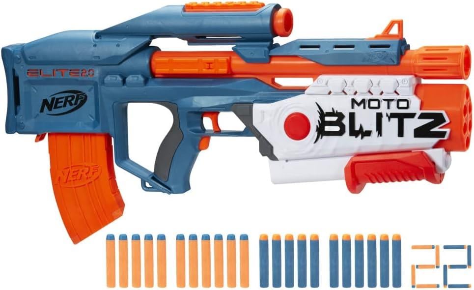 Nerf Elite 2.0 Motoblitz Cs 10 F5872-Oyuncak Silahlar