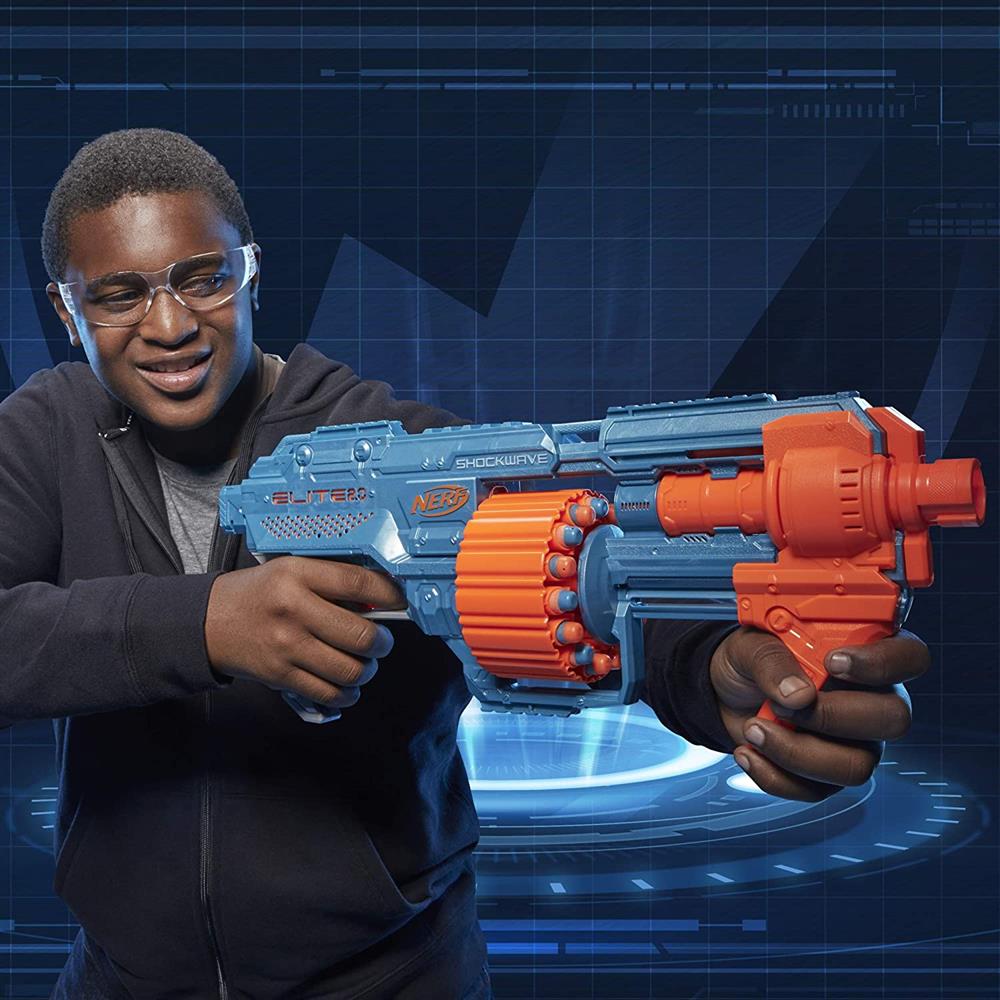 Nerf Elite 2.0 Shockwave RD-15 E9527-Oyuncak Silahlar