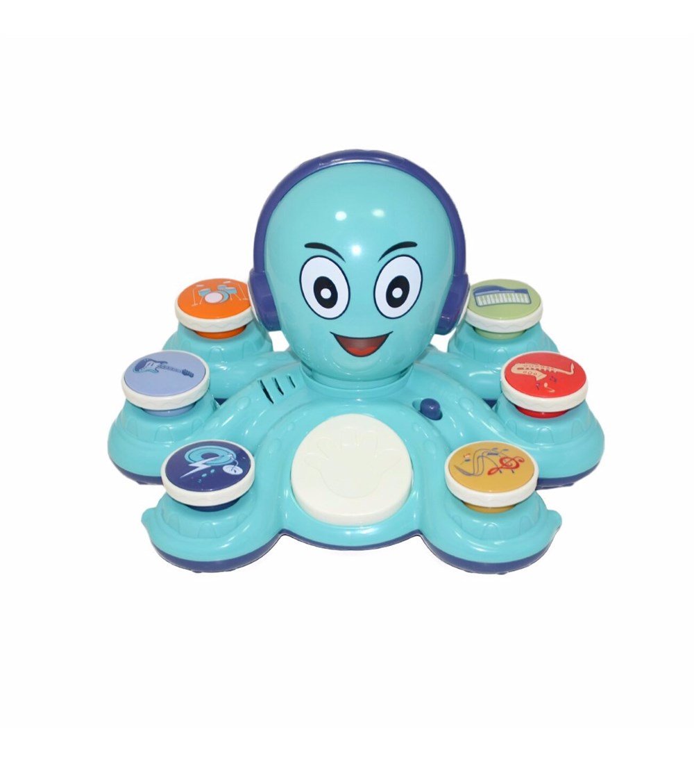 Neşeli Müzikli DJ Ahtapot-Müzik Aletleri