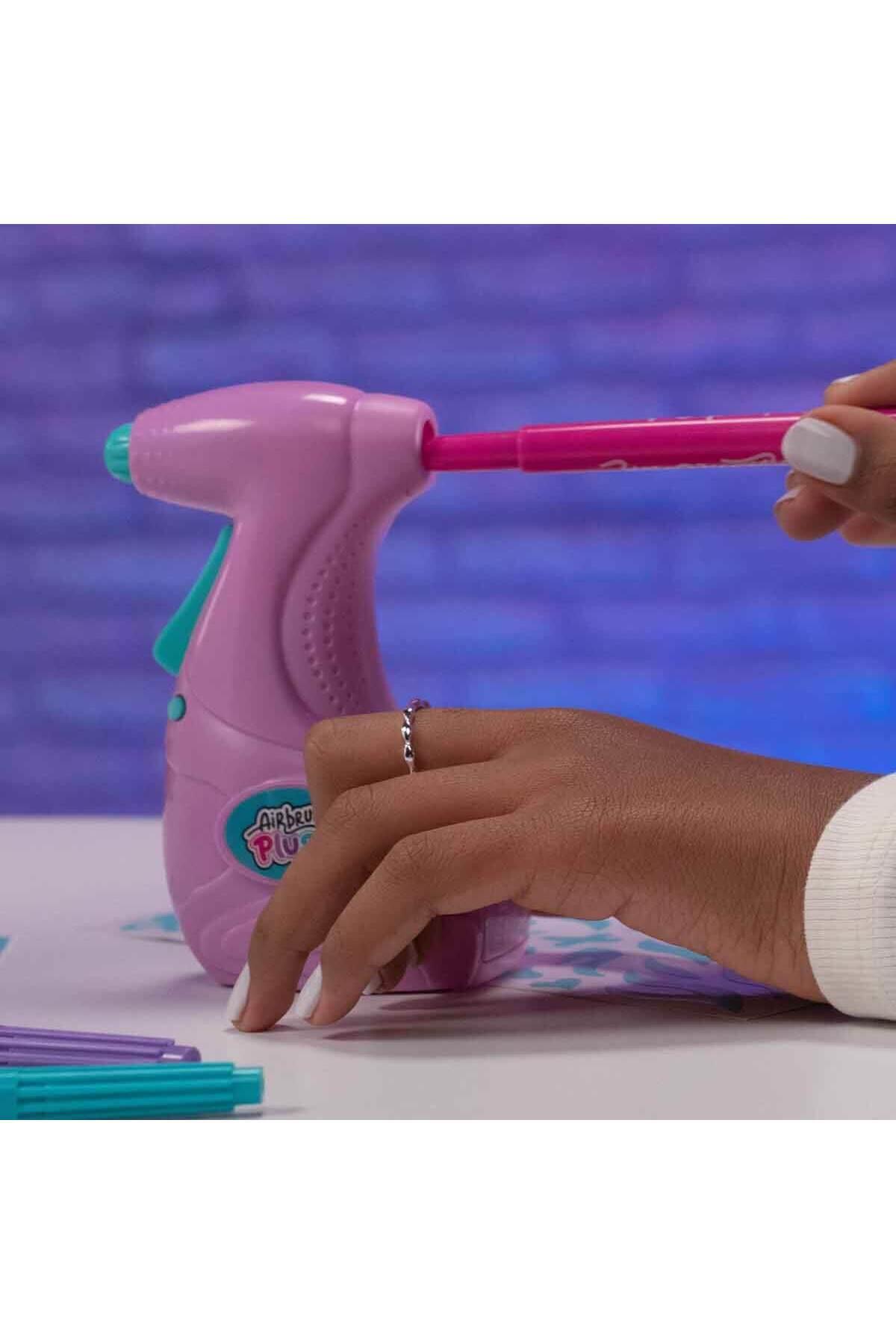 Nessiworld 28788 Airbrush Peluş Karanlıkta Parlayan Sihirli Unicorn -Sunman-Peluş Oyuncaklar