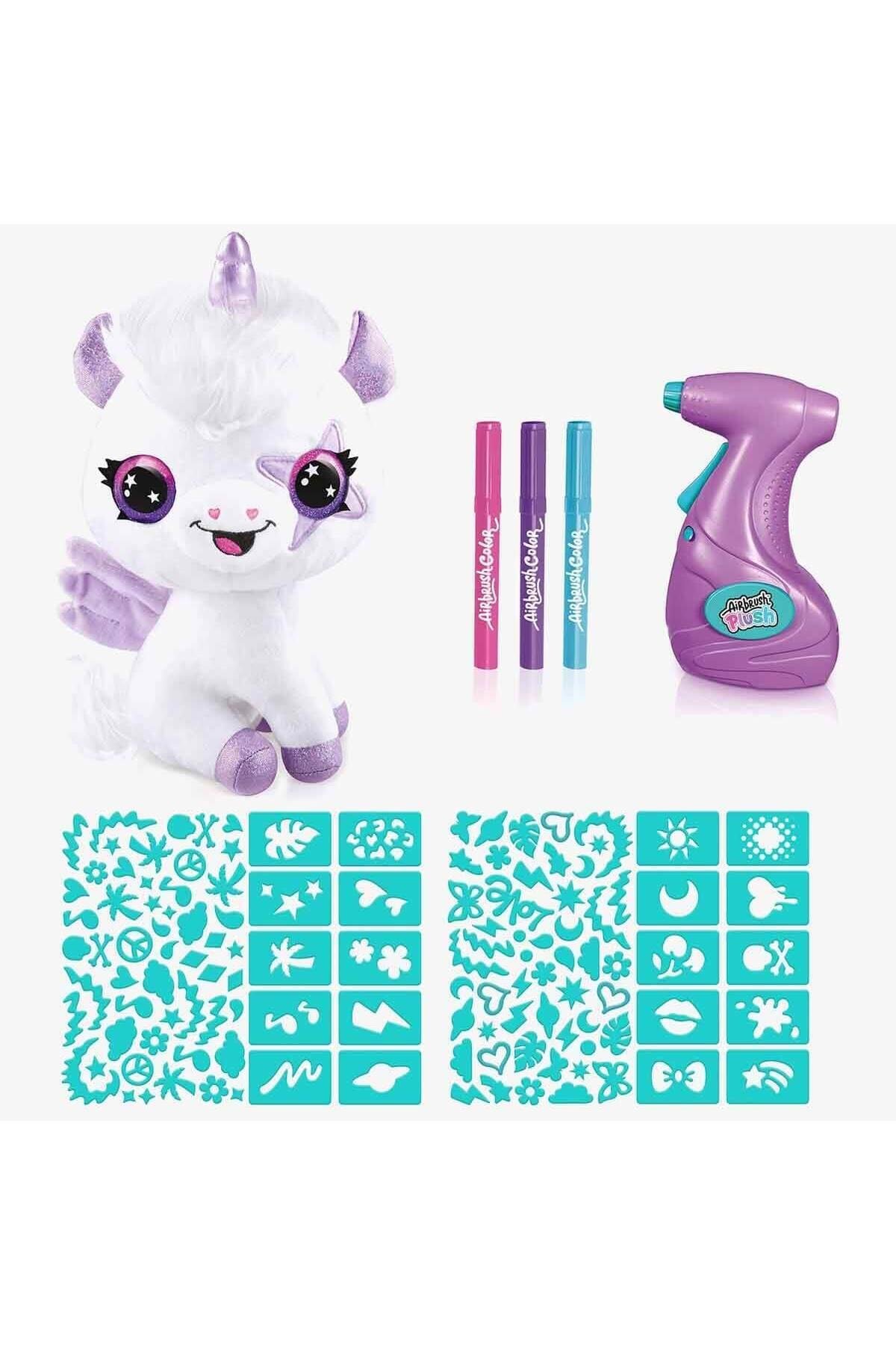 Nessiworld 28788 Airbrush Peluş Karanlıkta Parlayan Sihirli Unicorn -Sunman-Peluş Oyuncaklar