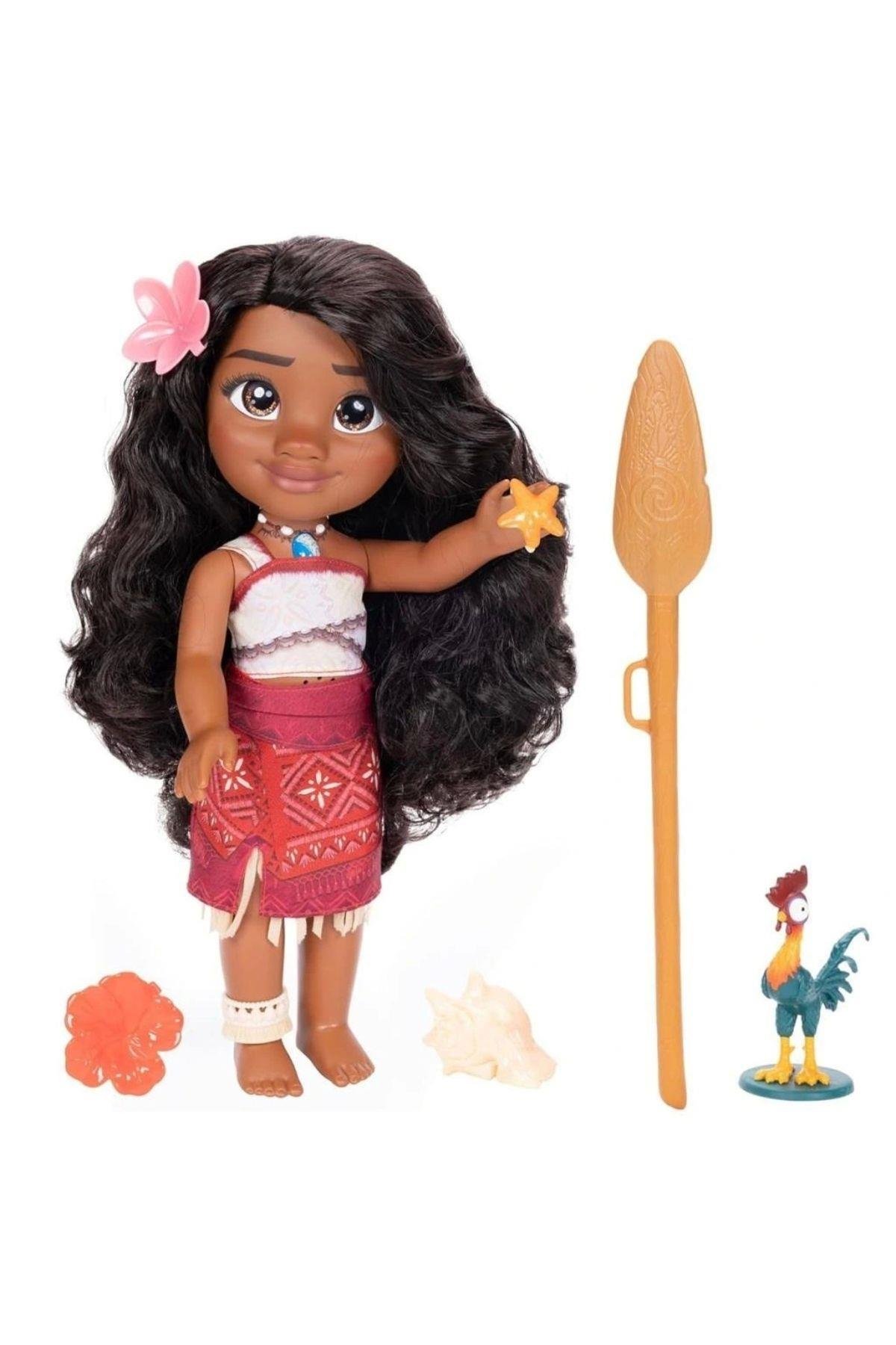 Nessiworld JKP 237581 Disney Moana - Moana Şarkı Söyleyen Bebek 38 cm-Oyuncak Bebekler
