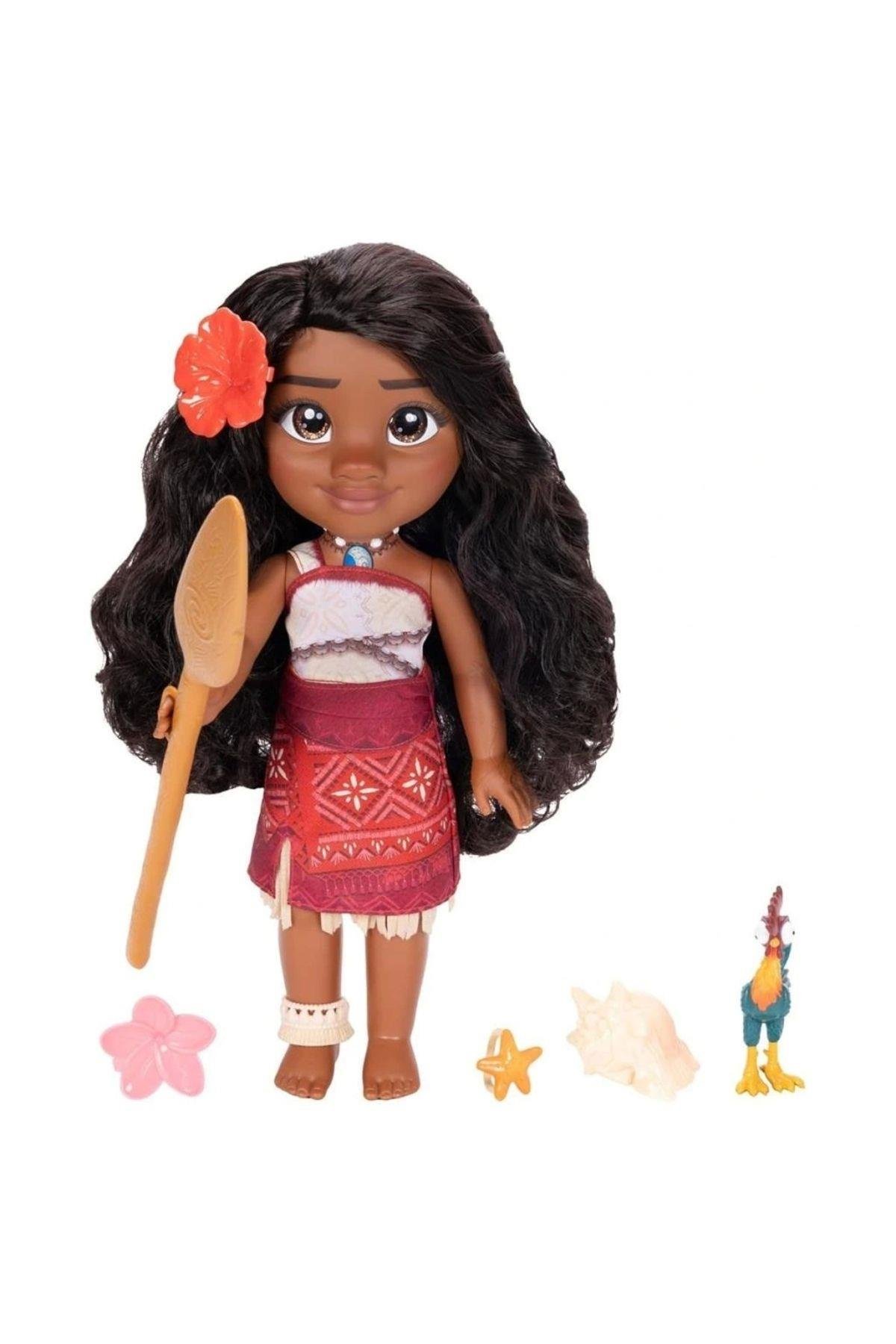 Nessiworld JKP 237581 Disney Moana - Moana Şarkı Söyleyen Bebek 38 cm-Oyuncak Bebekler