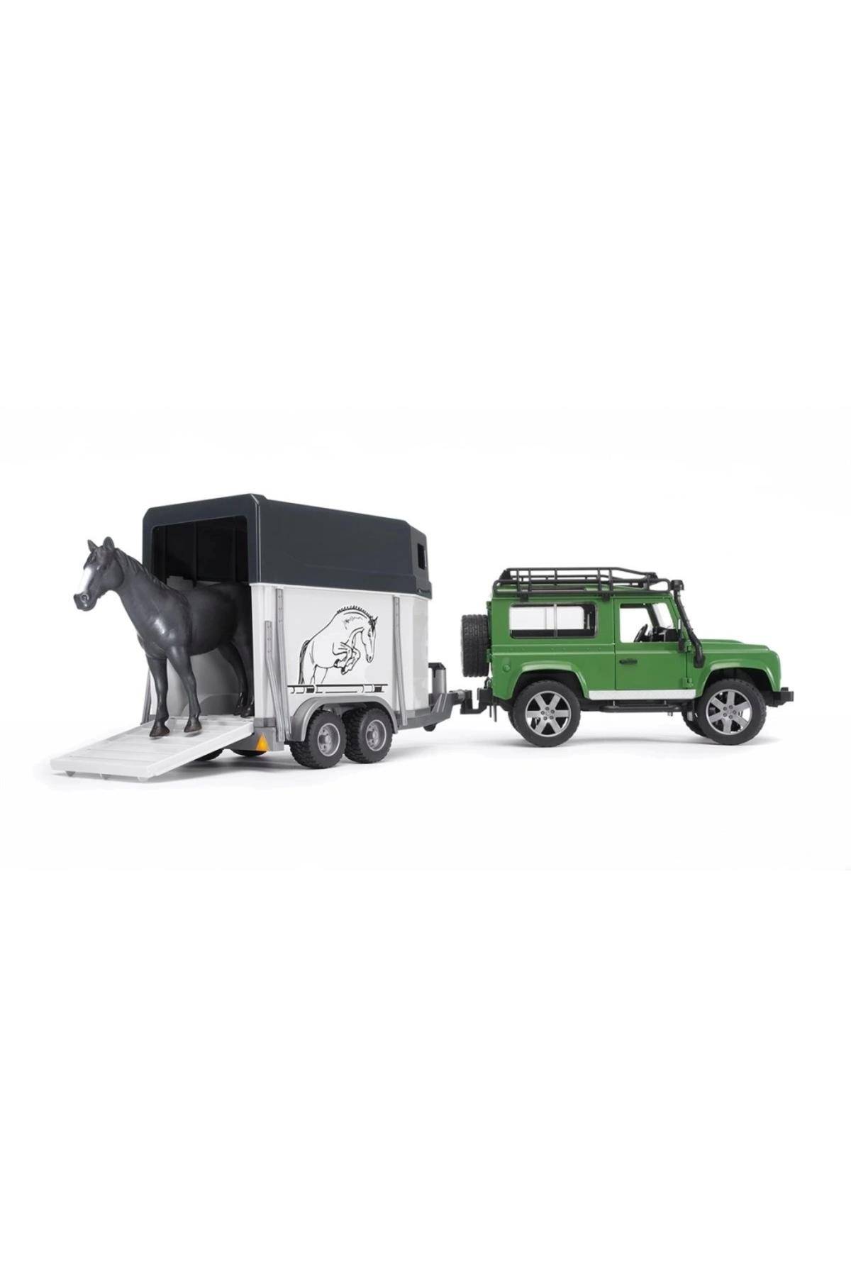 Nessiworld Land Rover Arazi Aracı Ve At Nakil Aracı Br02592-Oyuncak Arabalar ve Kamyonlar