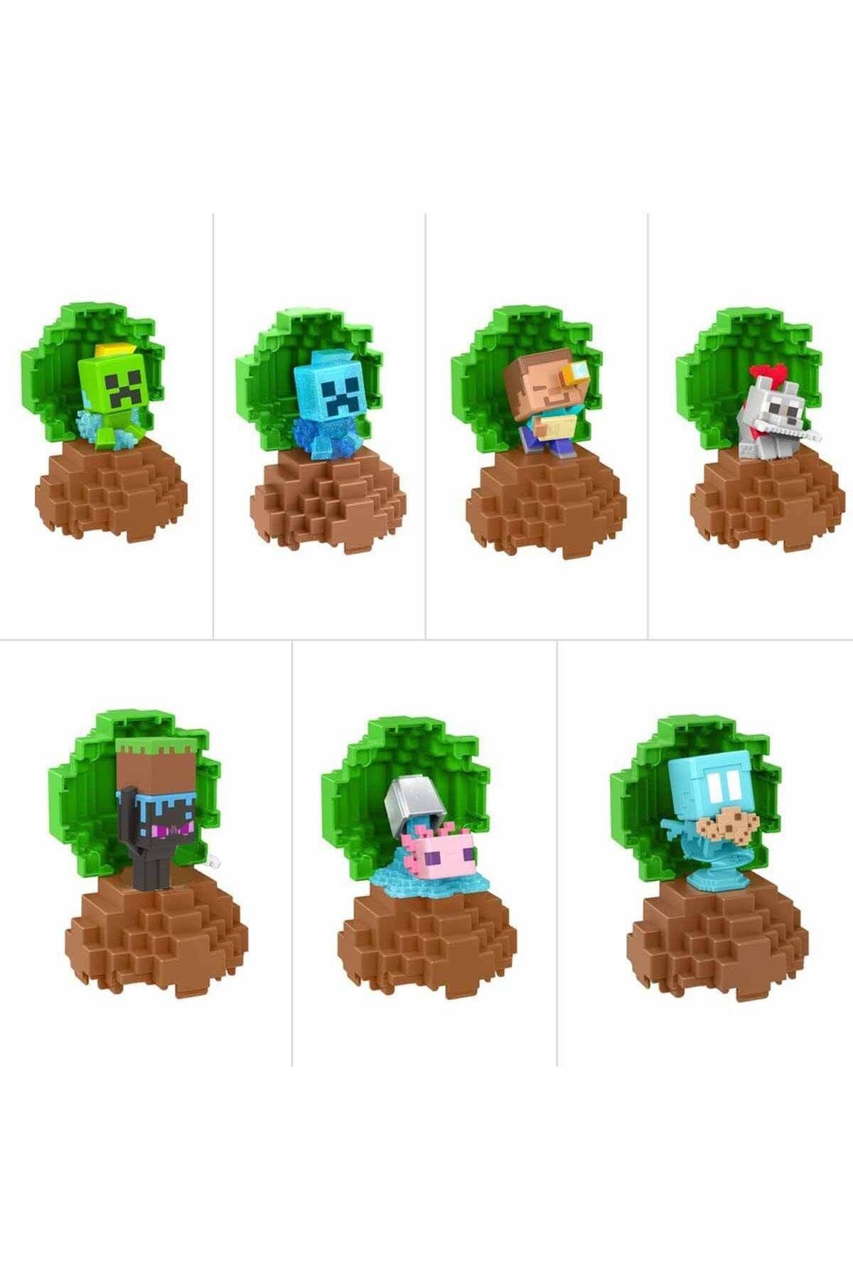 Nessiworld Minecraft Mini Mode Spawn Egg Sürpriz Figür Paketi HXT64-Karakter Figürleri