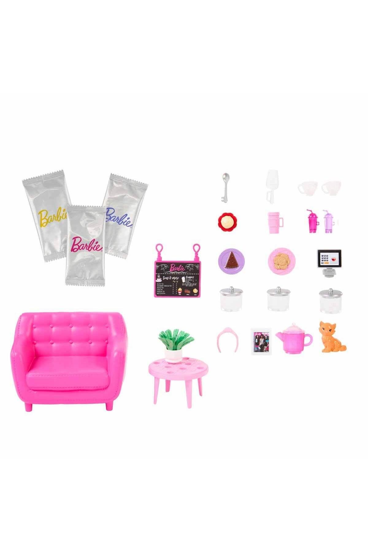 'nin Çay Saati Oyun Seti, renk değiştiren çaydanlık ile 21 aksesuar HKT94-Oyuncak Bebekler