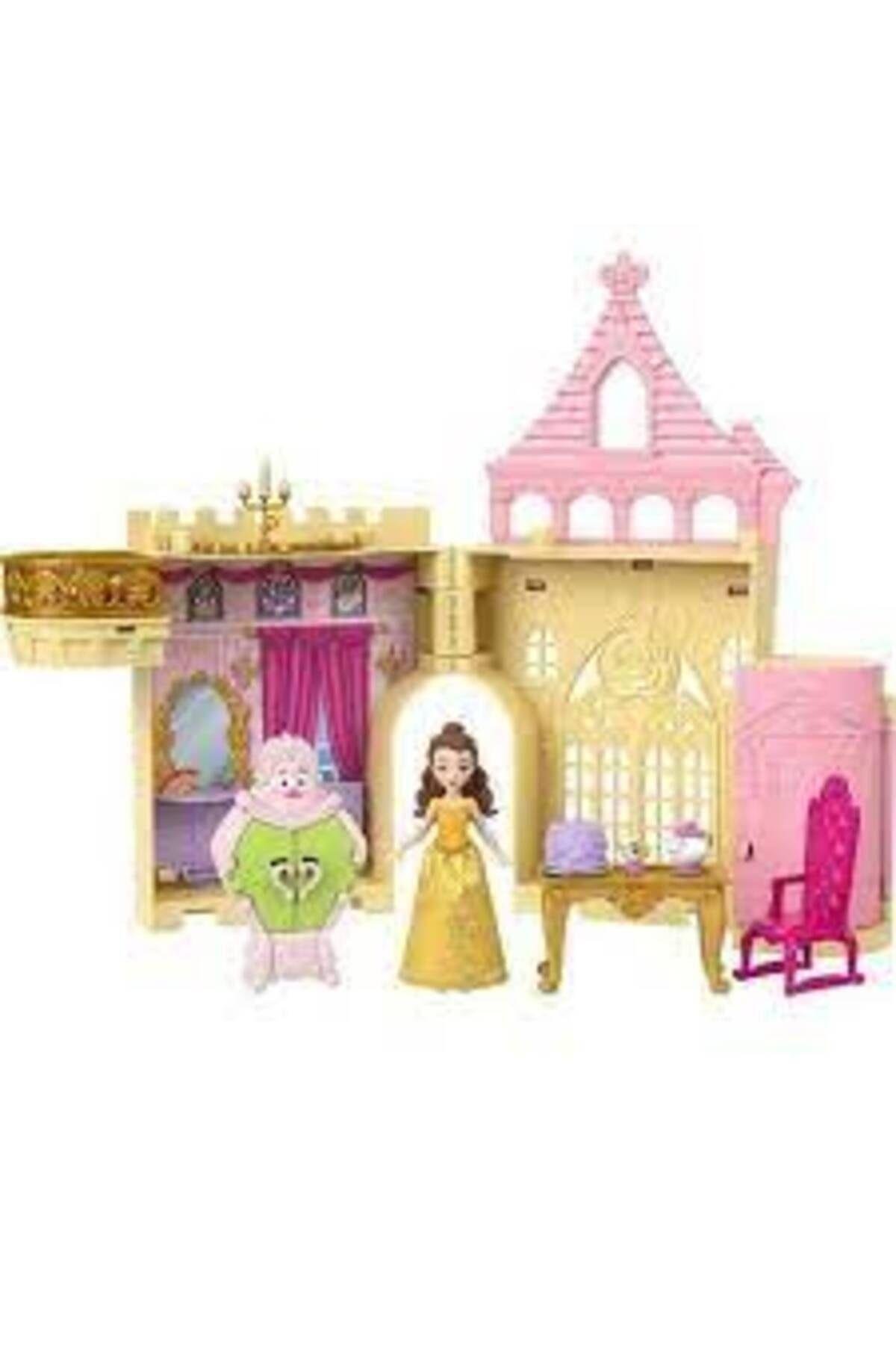 Online Disney Princess Beauty and the Beast Storytime Stackers Belle's Castle Playset-Oyuncak Bebekler
