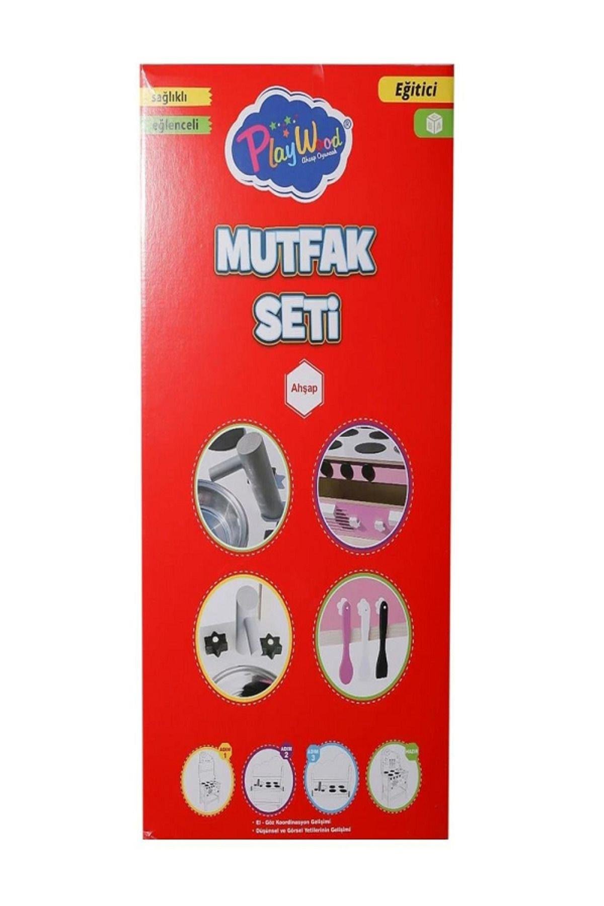 Onyıl Oyuncak Ahşap Mutfak Seti-Eğitici Oyuncak