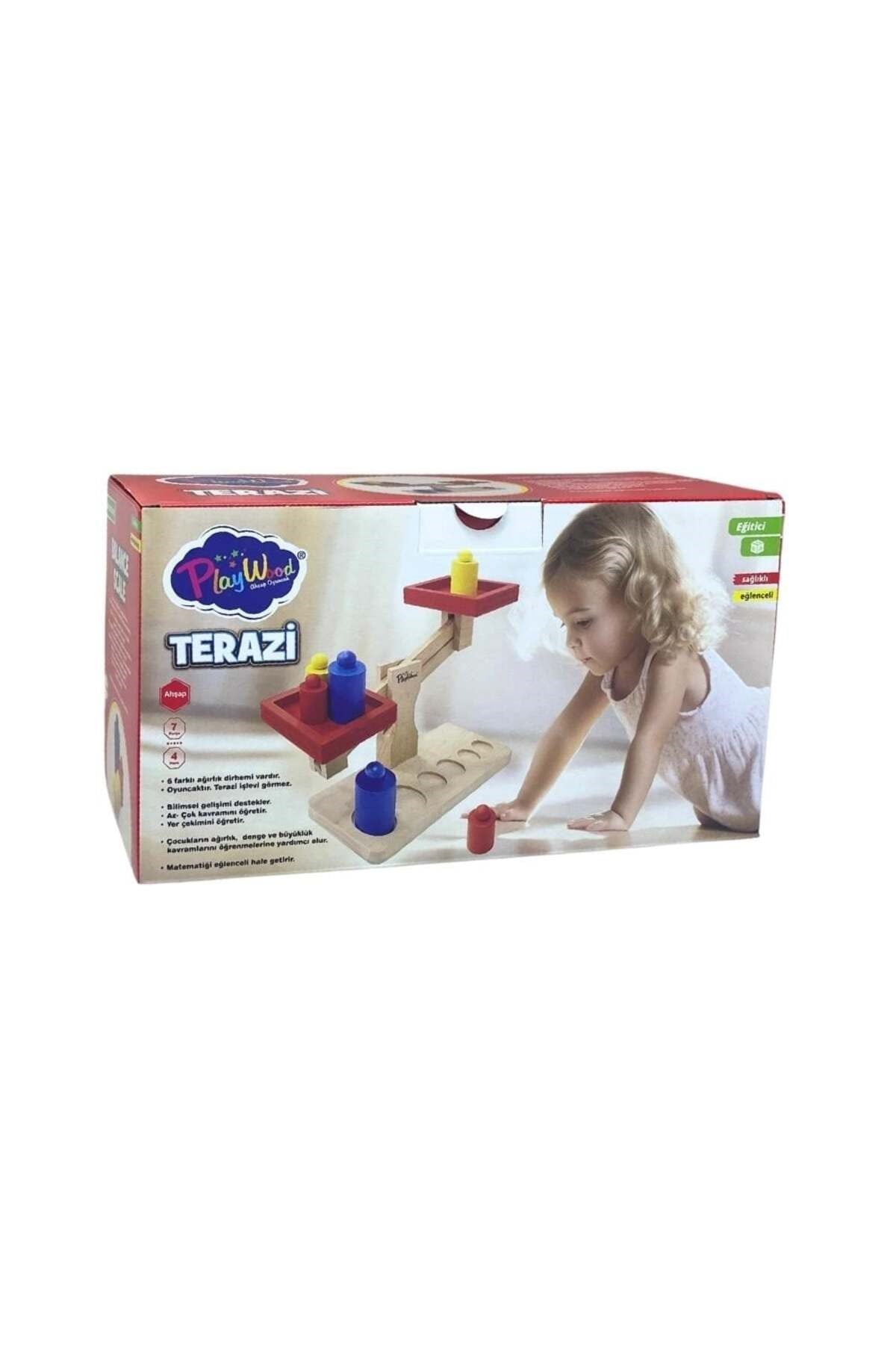 Onyıl Oyuncak Ahşap Terazi ONY-409-Eğitici Oyuncak