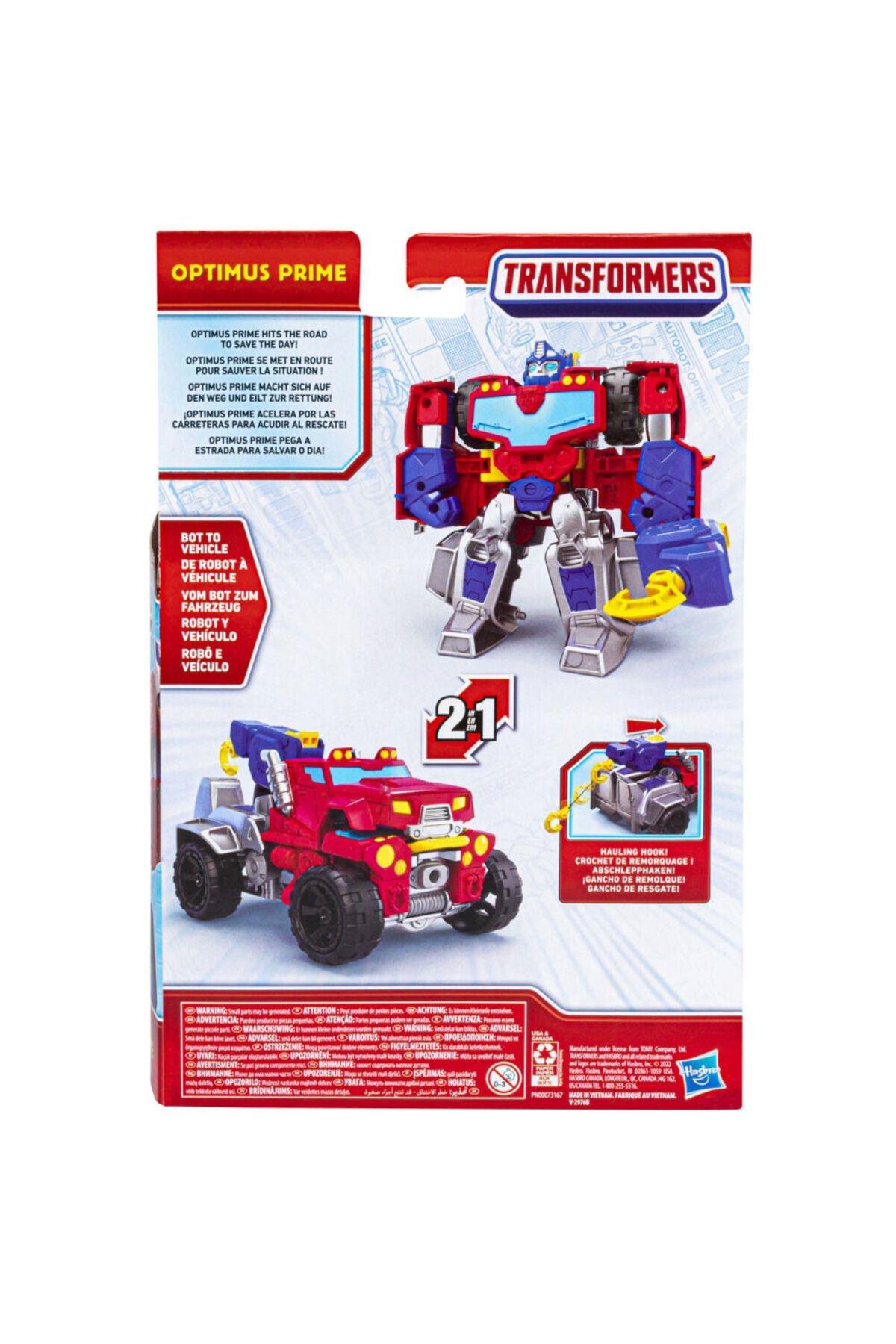 Optimus Prime Dönüşebilen Robot ve Araç Figürü – 2’si 1 Arada Hasbro-Karakter Figürleri