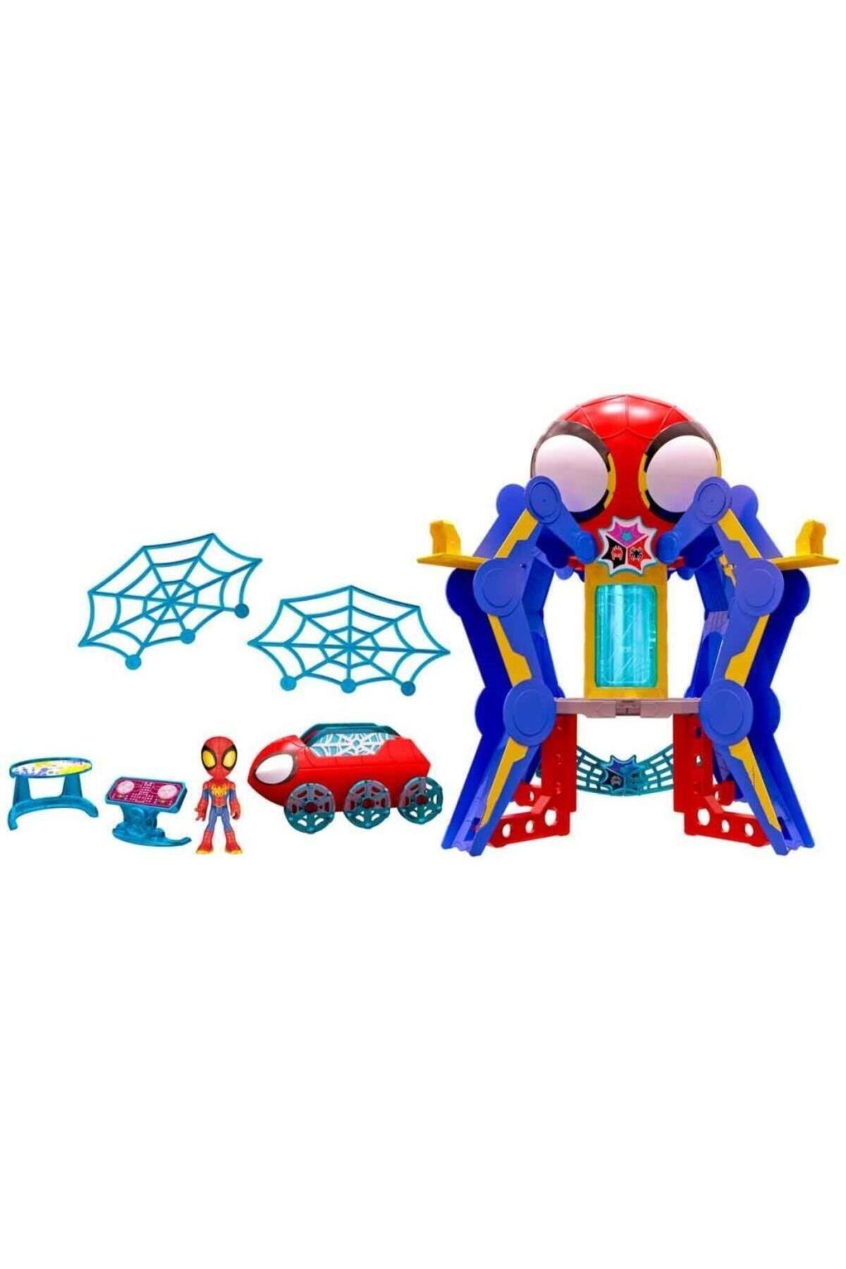 Örümcek Adam Spidey and His Amazing Friends Dev Karargah F6723-Karakter Figürleri