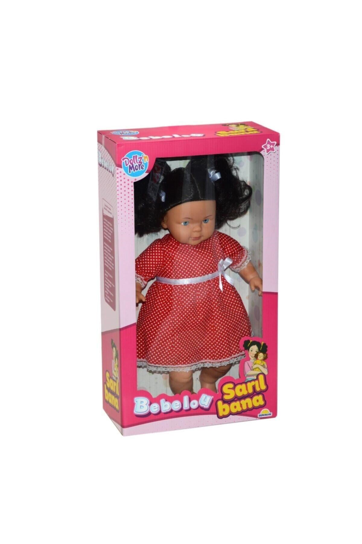 Oyuncak Bebelou Sarıl Bana Bebeği 40cm S01040052 (karışık Renk 1 Adet)-Oyuncak Bebekler