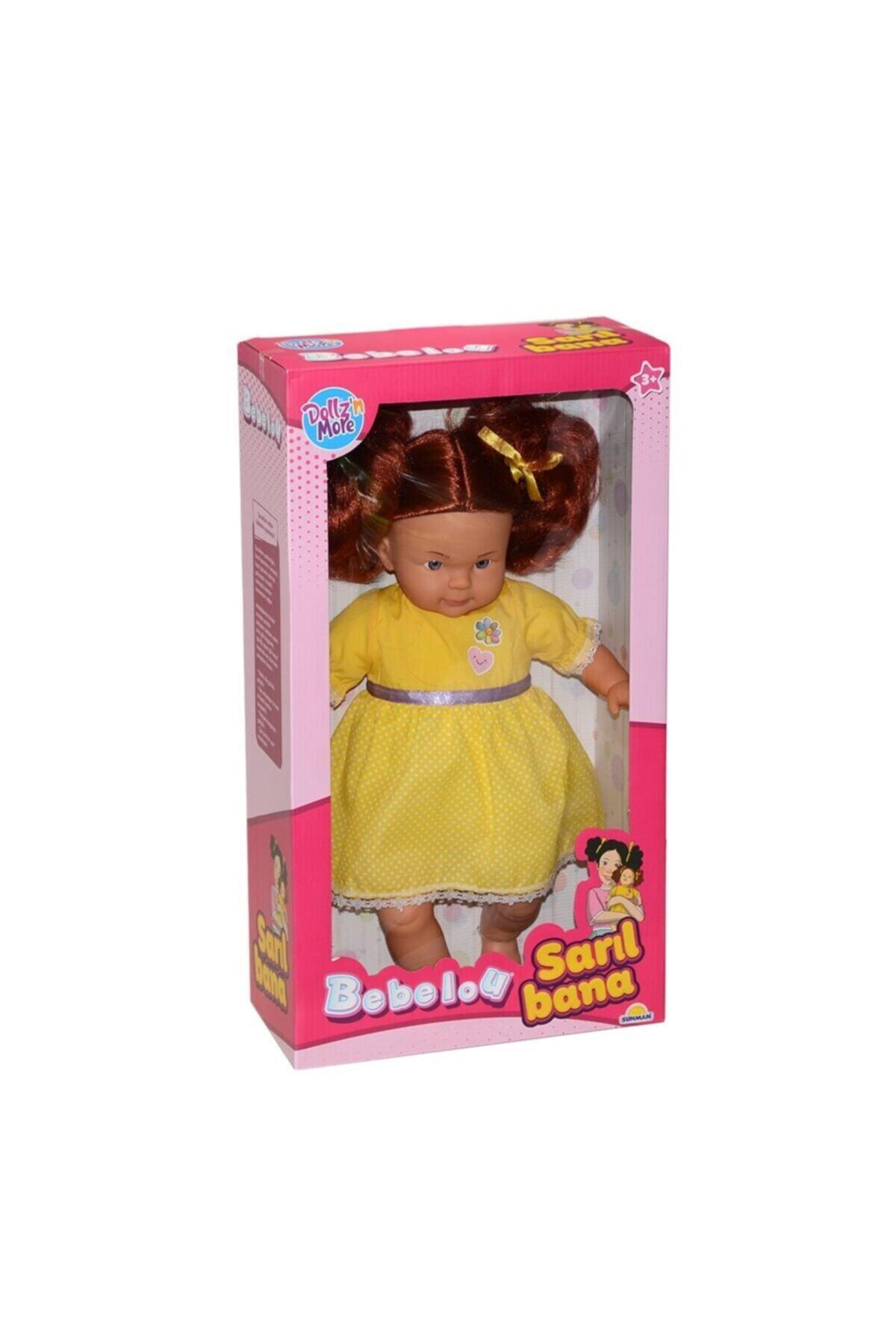 Oyuncak Bebelou Sarıl Bana Bebeği 40cm S01040052 (karışık Renk 1 Adet)-Oyuncak Bebekler