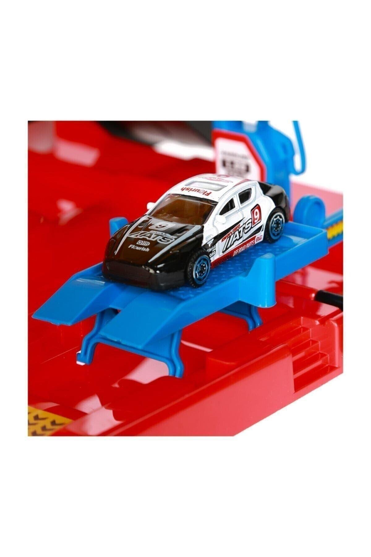 Oyuncak Garaj Oyun Seti - 3 Katlı-Araba Garaj ve Setleri