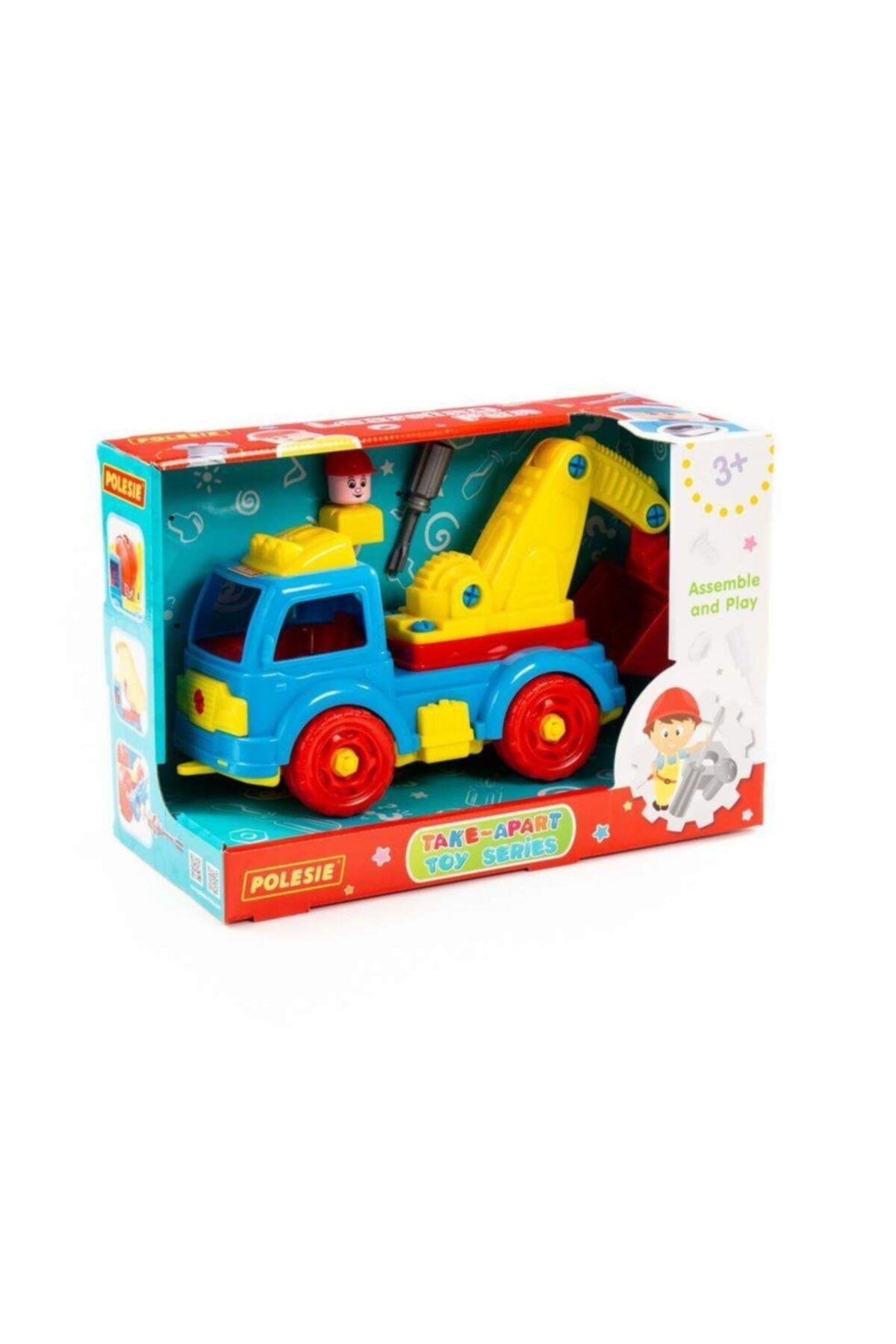 Oyuncak Otomobil Ekskavatör Tasarımcı 34 Parça K.84835-Erkek Oyuncakları