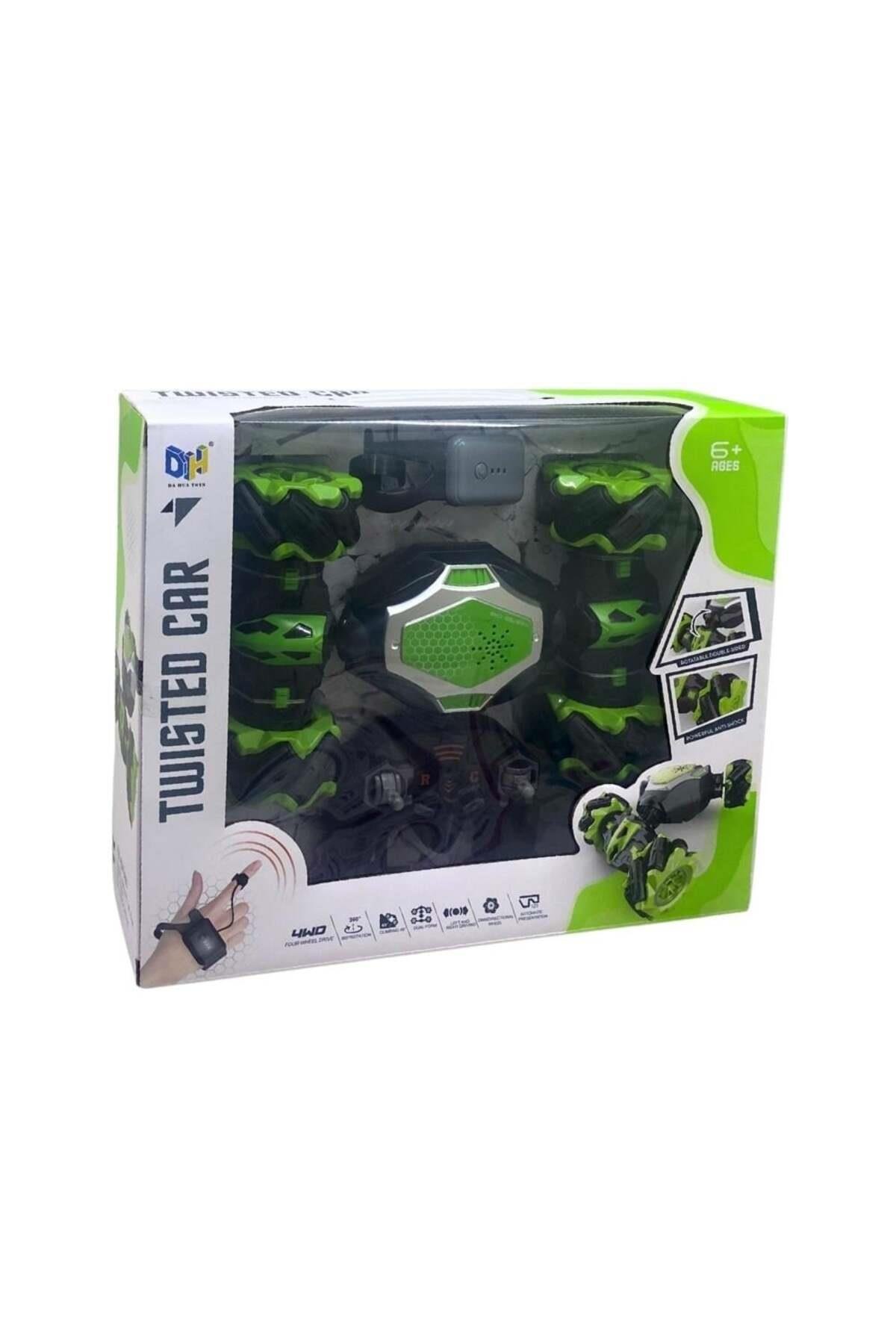 Oyuncak Şarjlı Elden ve Uzaktan Kumandalı Akrobat Araba DH666-19-Uzaktan Kumandalı Araçlar