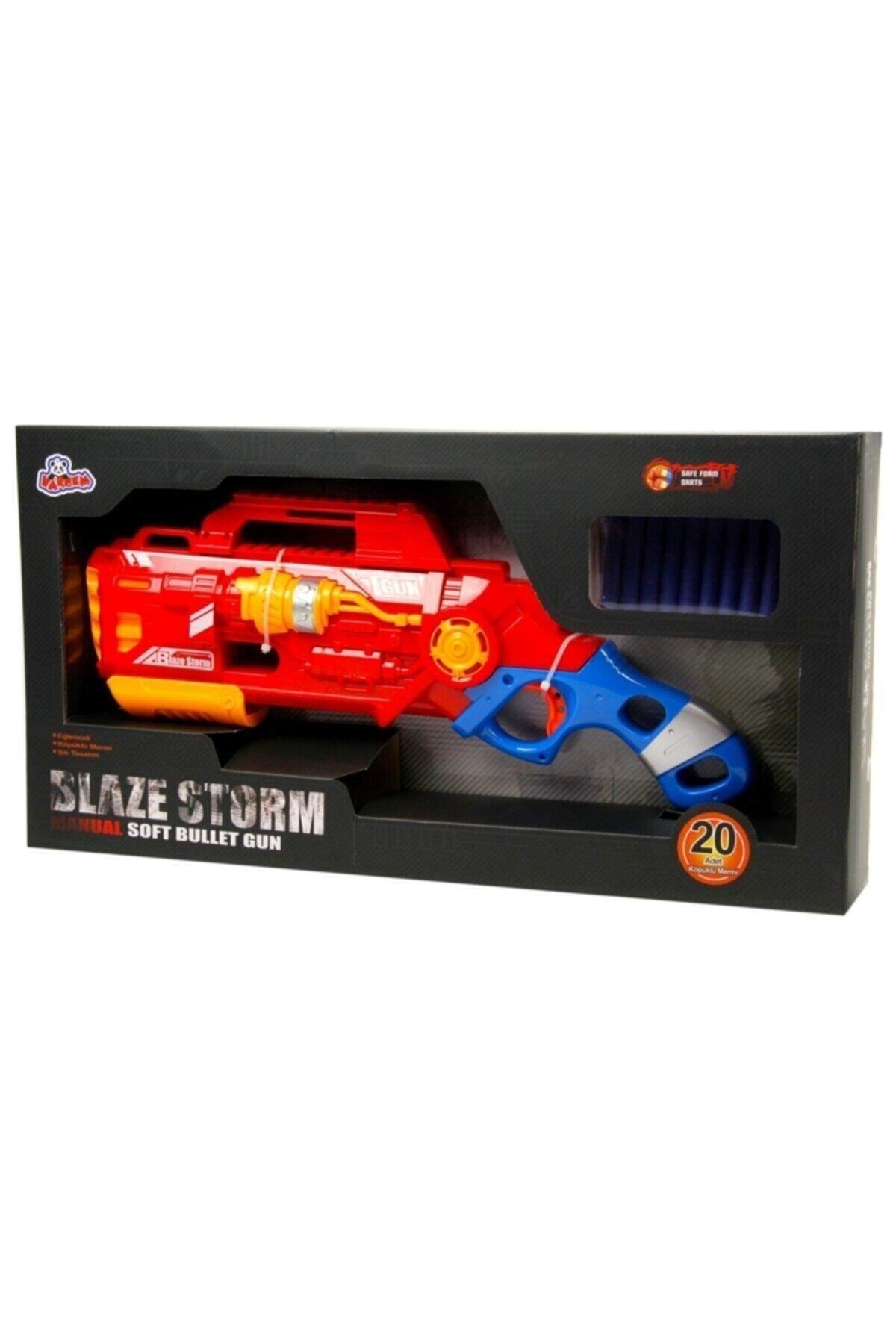 Oyuncak Sünger Atan 8 Haneli Tüfek-Oyuncak Silahlar