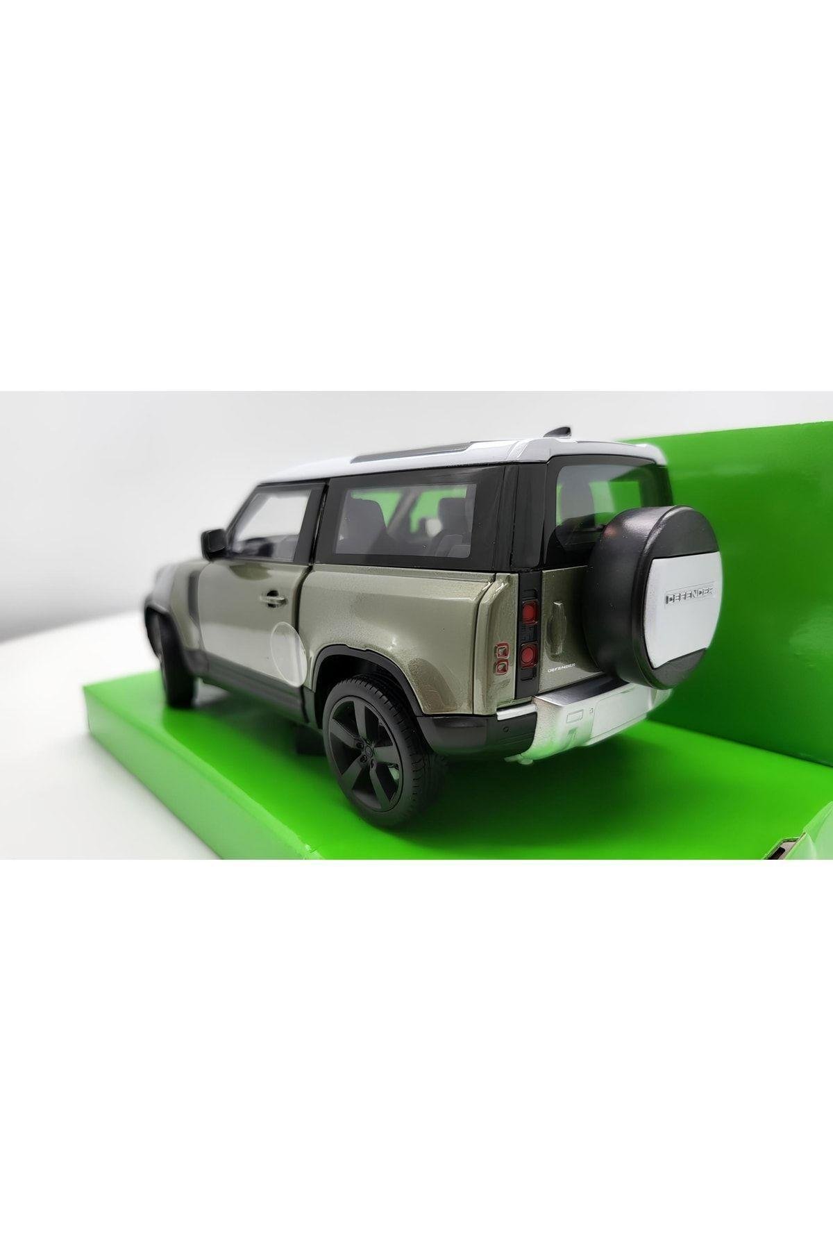 Oyuncak Welly 1:24 20 Land Rover Defender 24110-Maket Araçlar
