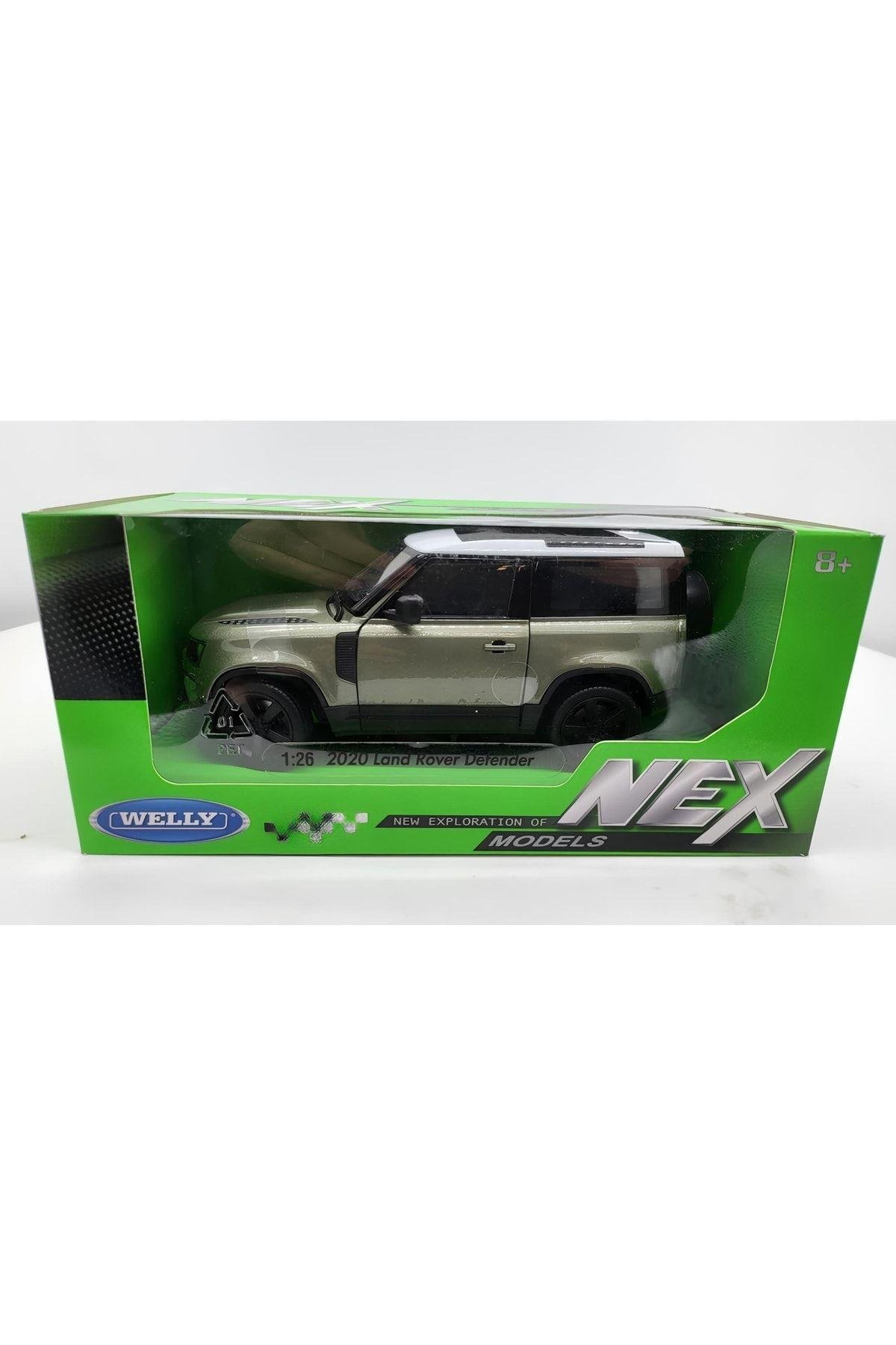 Oyuncak Welly 1:24 20 Land Rover Defender 24110-Maket Araçlar