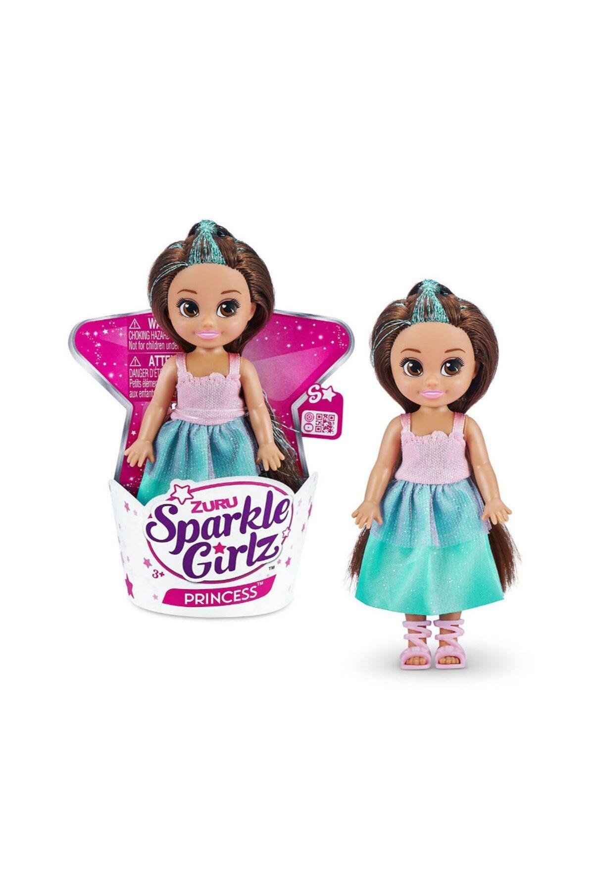 PAK00000 Sparkle Girlz 12cm Prenses Cupcake - 10015TQ3-Oyuncak Bebekler