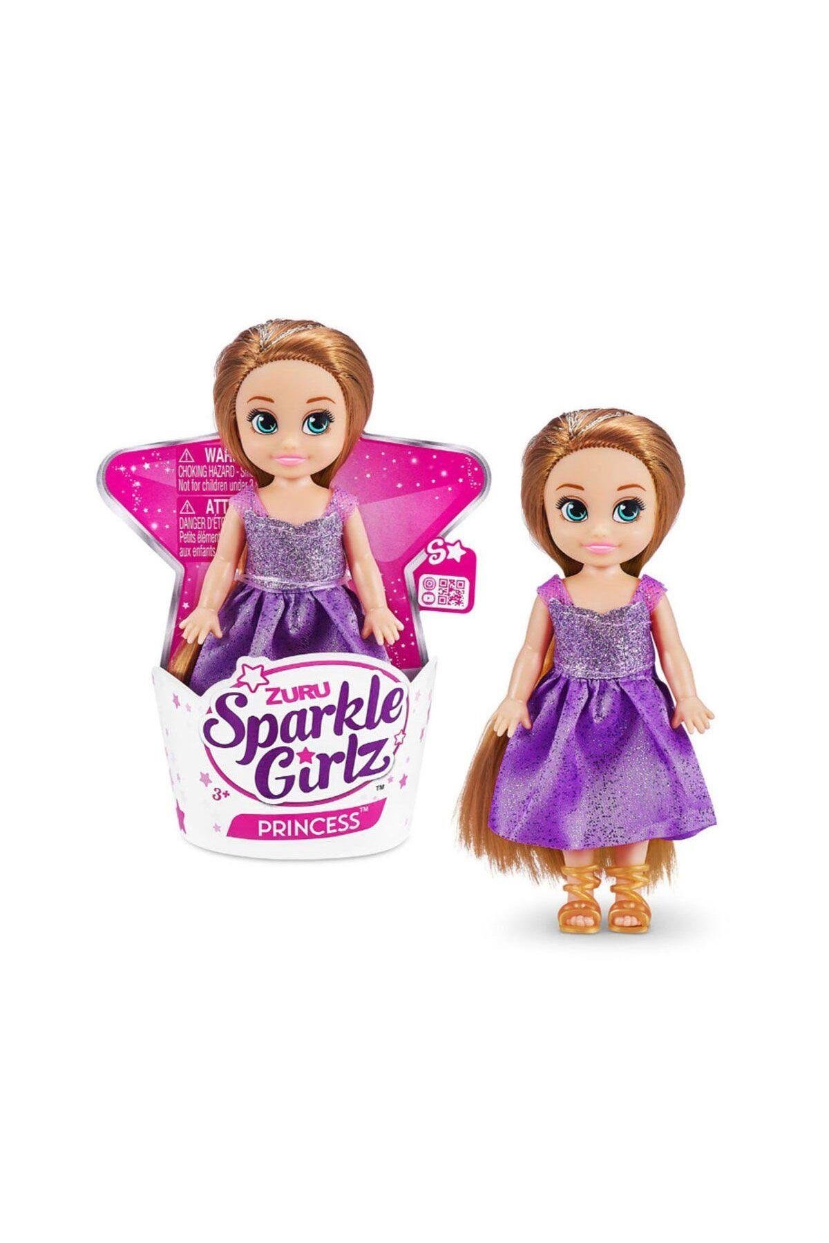 PAK00000 Sparkle Girlz 12cm Prenses Cupcake - 10015TQ3-Oyuncak Bebekler