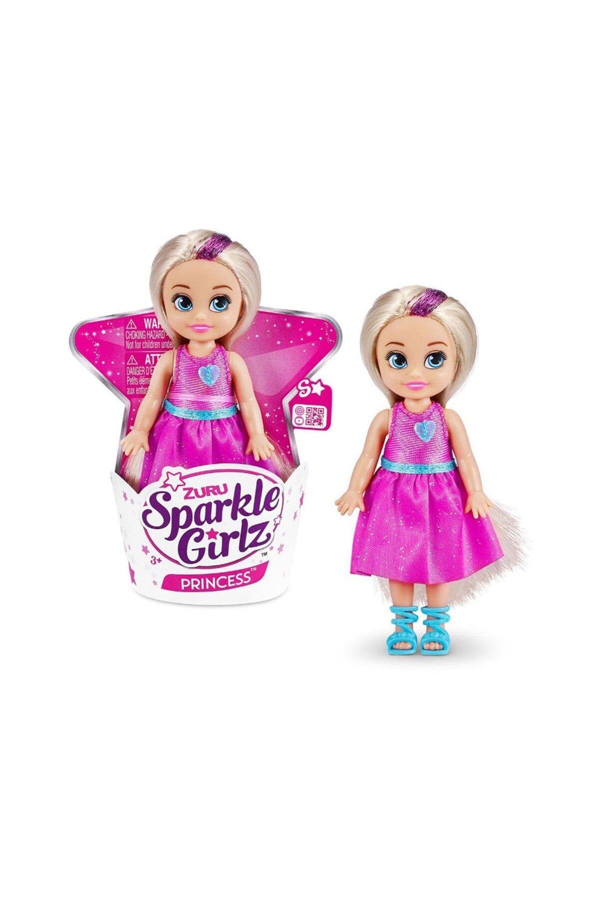 PAK00000 Sparkle Girlz 12cm Prenses Cupcake - 10015TQ3-Oyuncak Bebekler