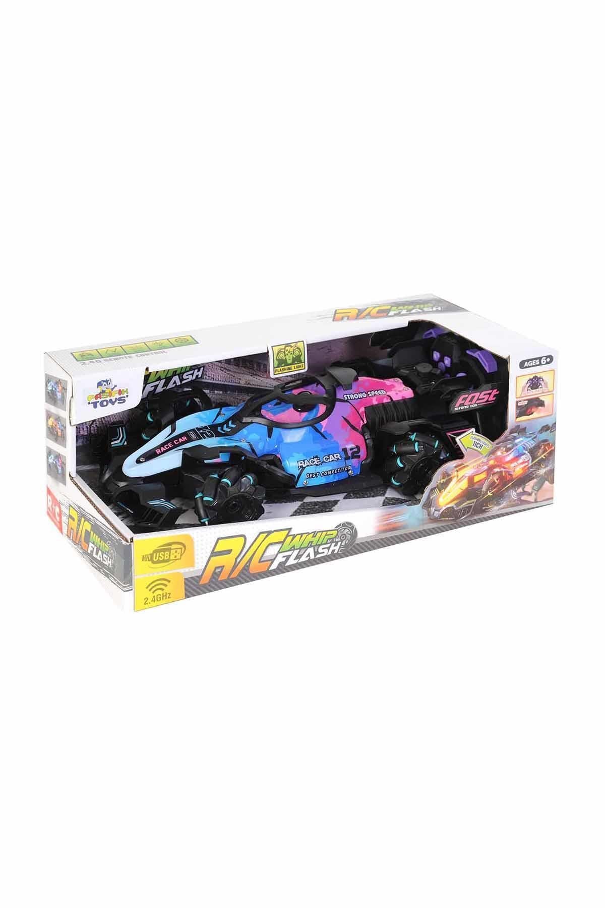 Pasifik Toys Uzaktan Kumandalı Duman Atan Akrobatik Yarış Arabası – 2.4 GHz, Şarjlı, Işıklı, El Hareket Sensörlü-Uzaktan Kumandalı Araçlar
