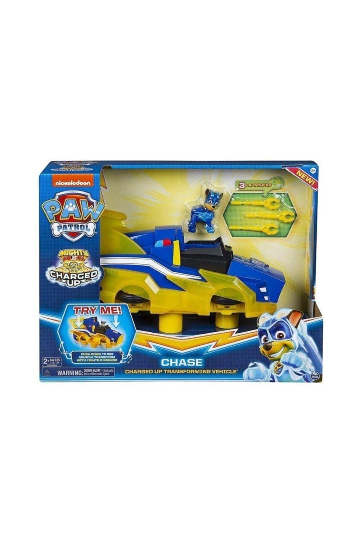 PAW PATROL Chase In Dönüşülebilen Araci 6055932-Oyuncak Arabalar ve Kamyonlar