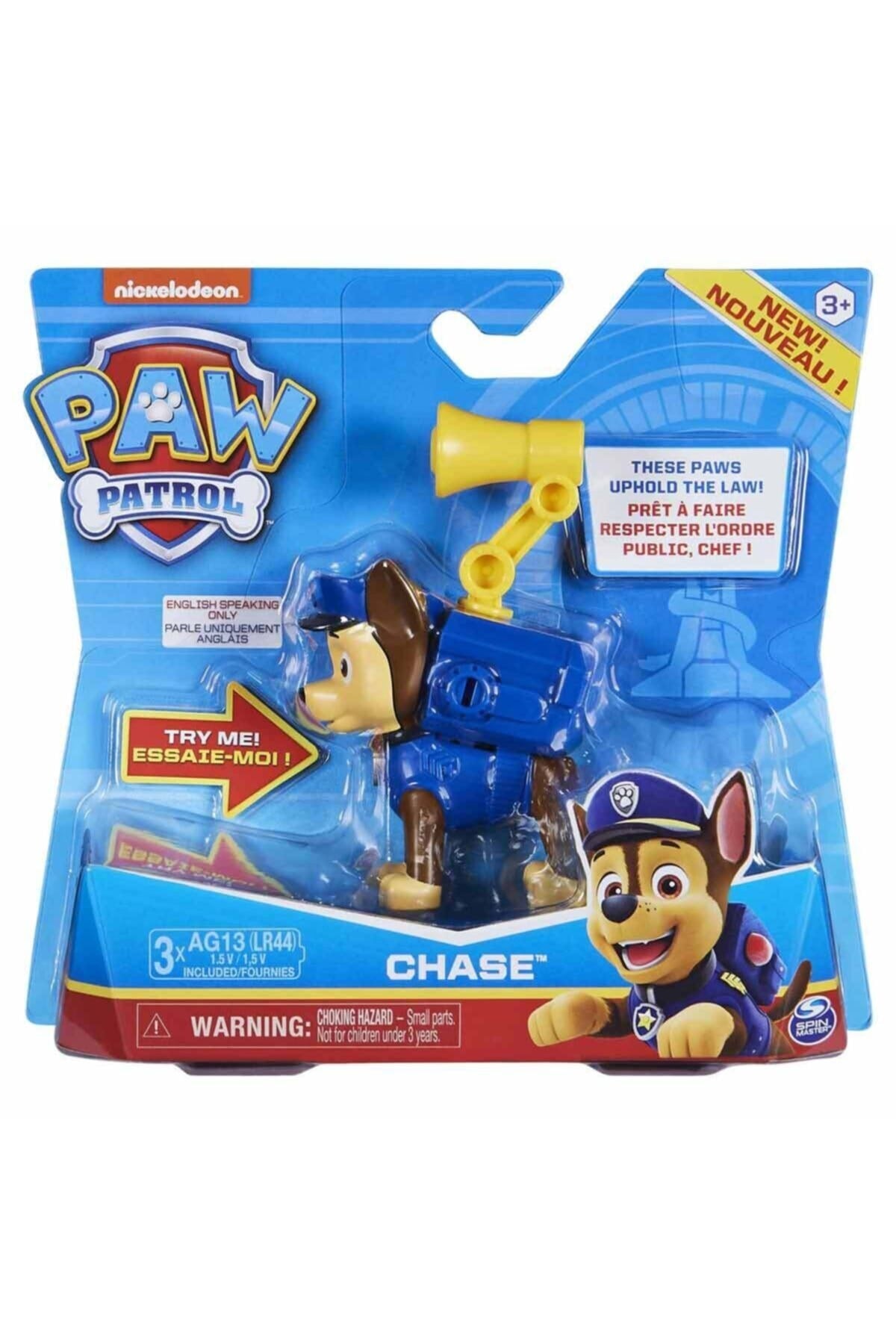 Paw Patrol Müzikli Kahramanlar - Chase-Karakter Figürleri